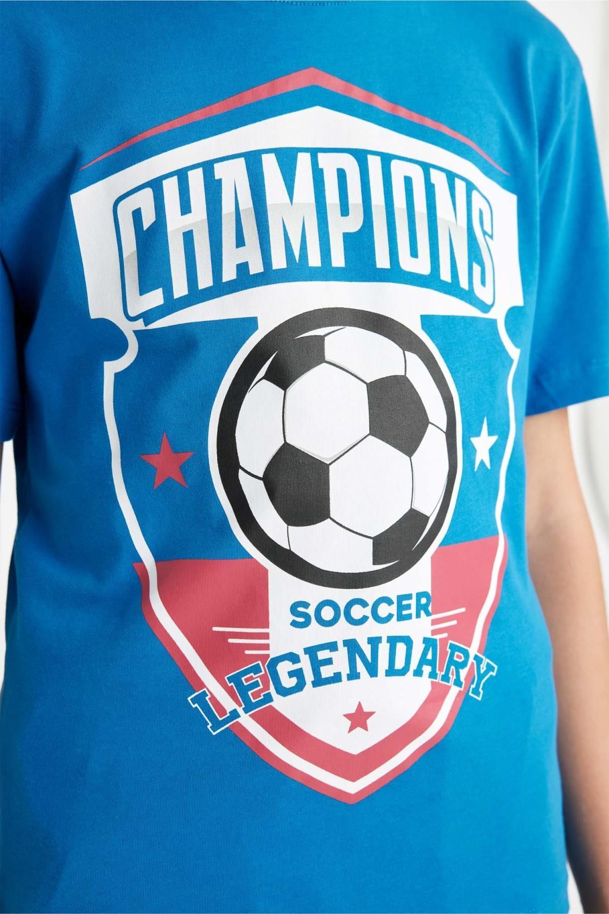 تی شرت پسرانه دفاکتو | C6498A824HS Defacto - Image 6