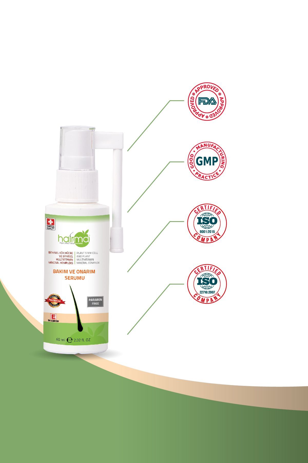 Saç Bakım Ve Onarım Serumu 60 ml — 8681749199945 — تصویر 4 از 5