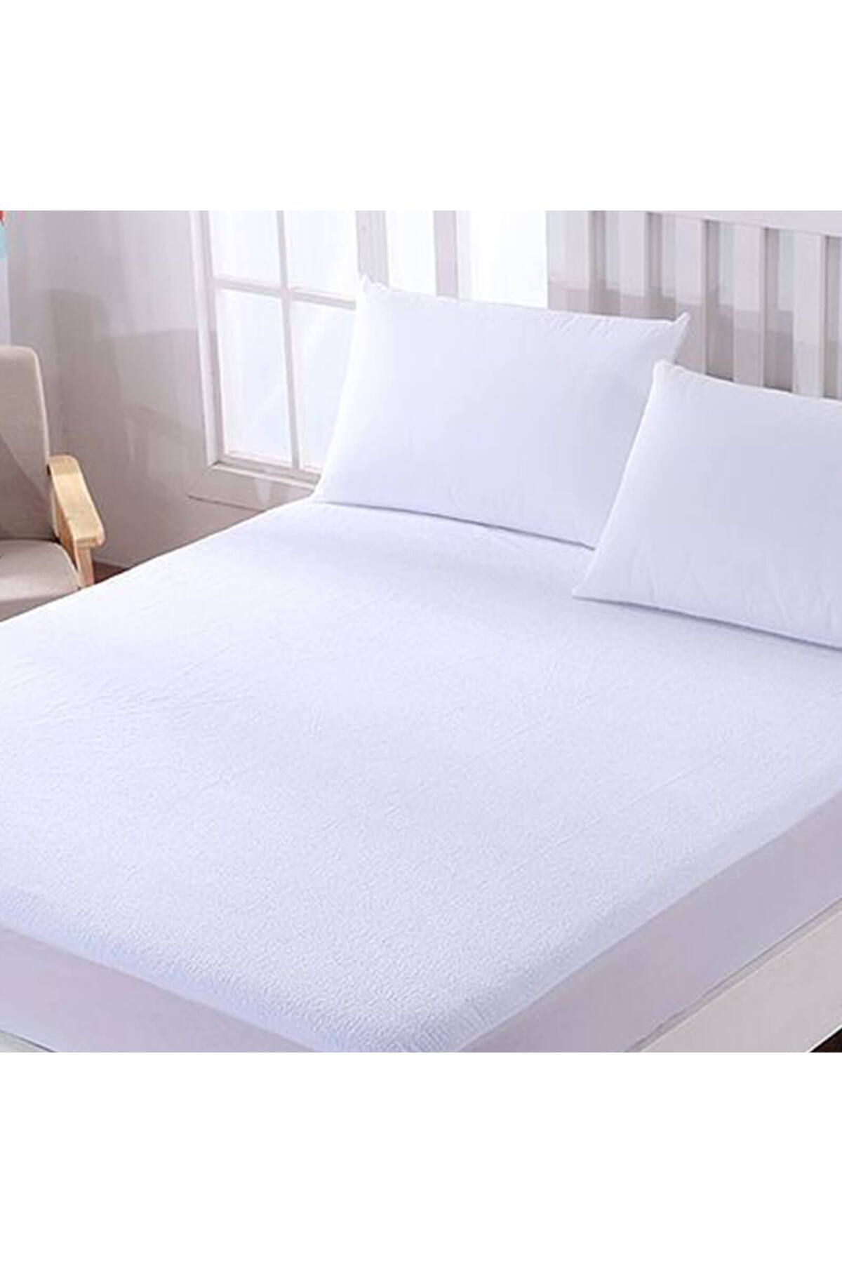 In House 100% Waterproof Cotton Mattress Protector With Rubber Edges