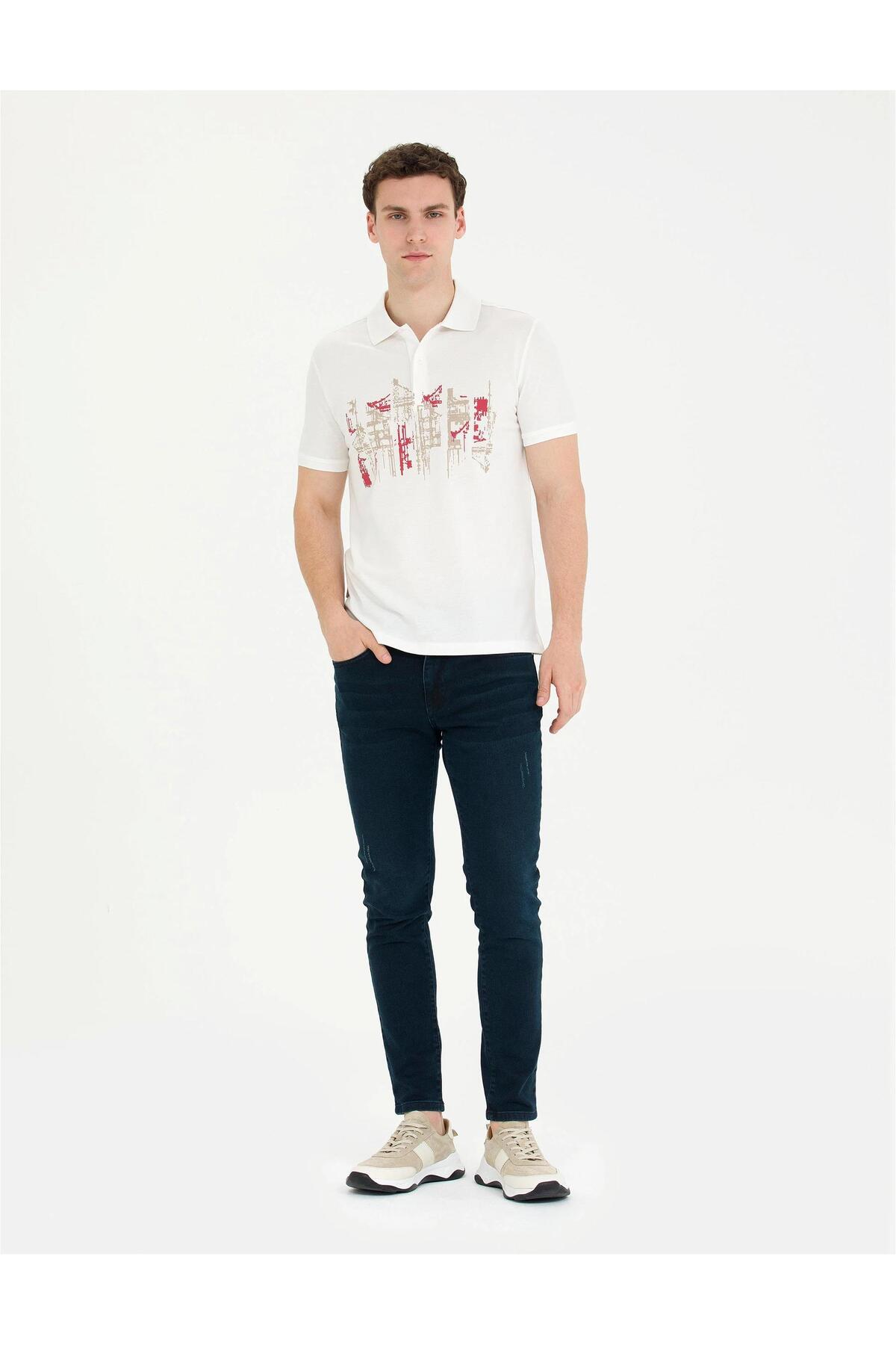 تیشرت یقه پلو مردانه راسته آستین کوتاه | پیر کاردین Pierre Cardin G021SZ011.000.1698906 - تصویر 4