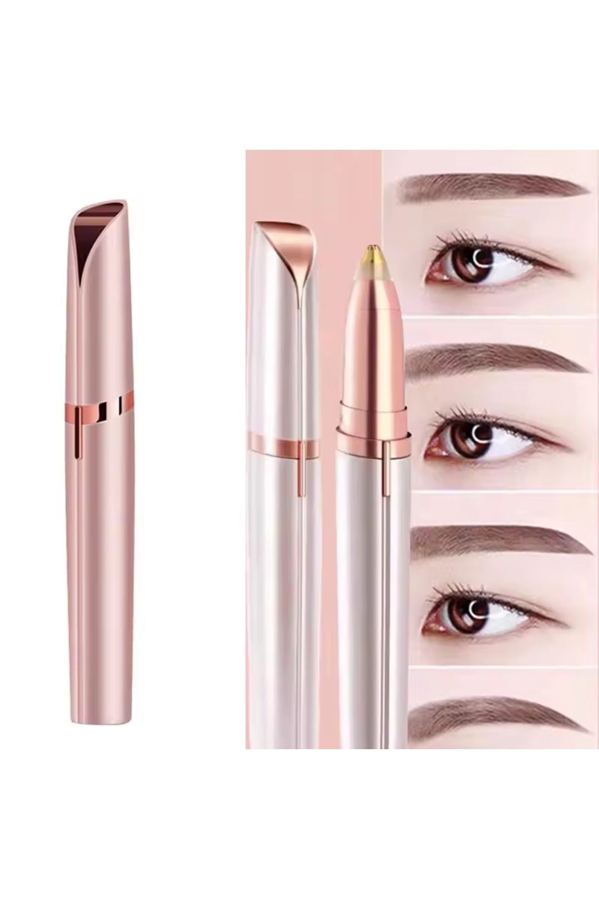 OZCMAX Yüz Kaş Ve Bıyık Epilatörü Yüz Kıl Tüy Alma Aleti Epilasyonn Aleti (p9)