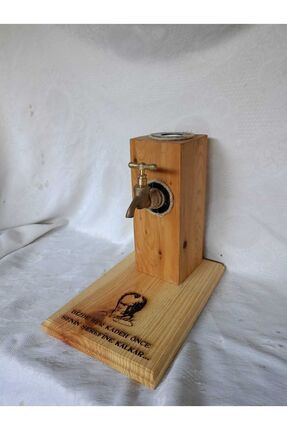 Kırmızı Saçlı Kız Ağaç Tasarım Ürünleri KÜTÜK İÇECEK ÇEŞMESİ