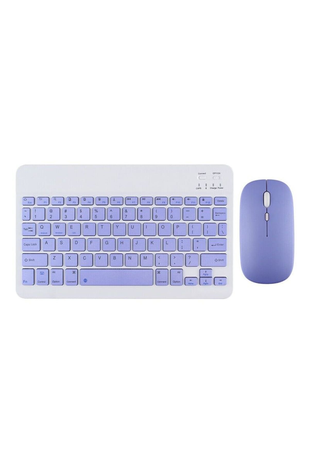 corcishop-TCL NXTPAPER 10S - 4in1 Set Compatible Keyboard, Mouse, Case and Pen Screen Protector White 3