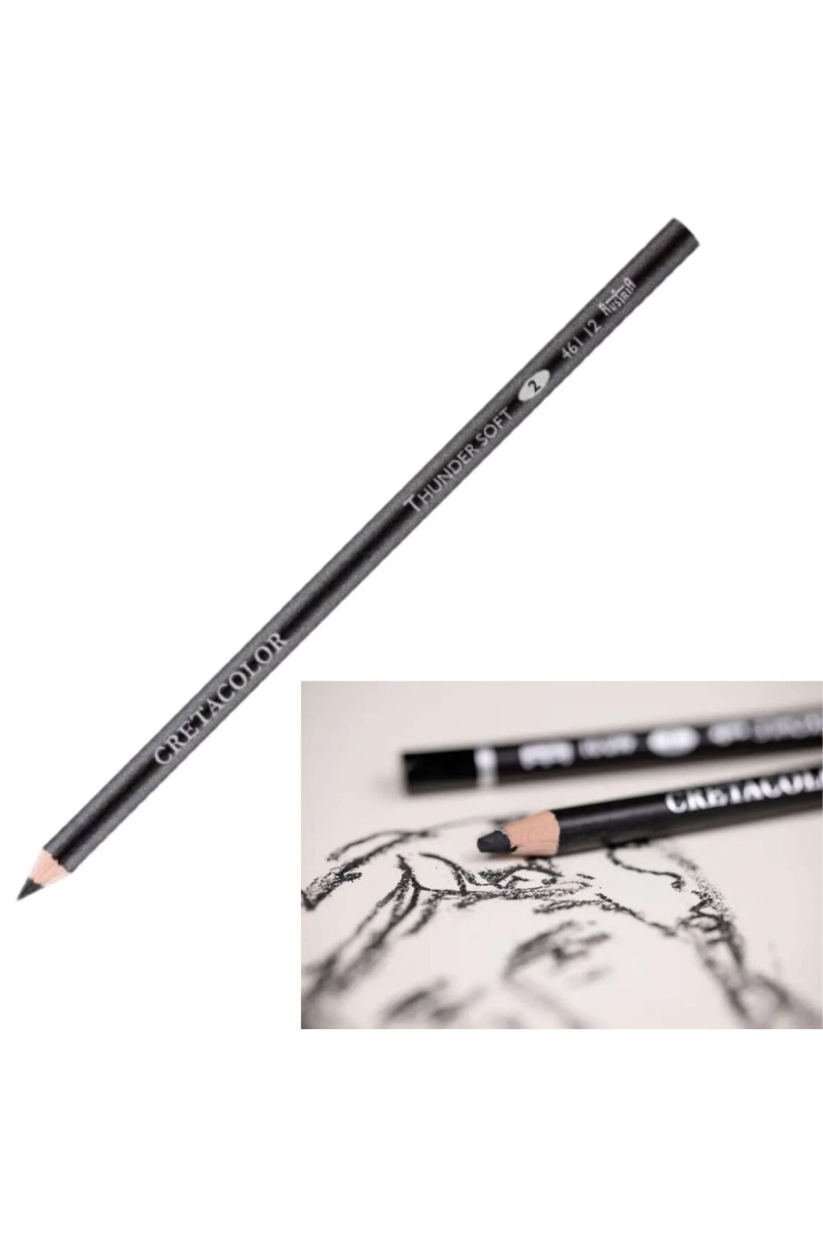 CretaColor Thunder Darkening Pencil Gölgeleme ve Karartma Kalemi