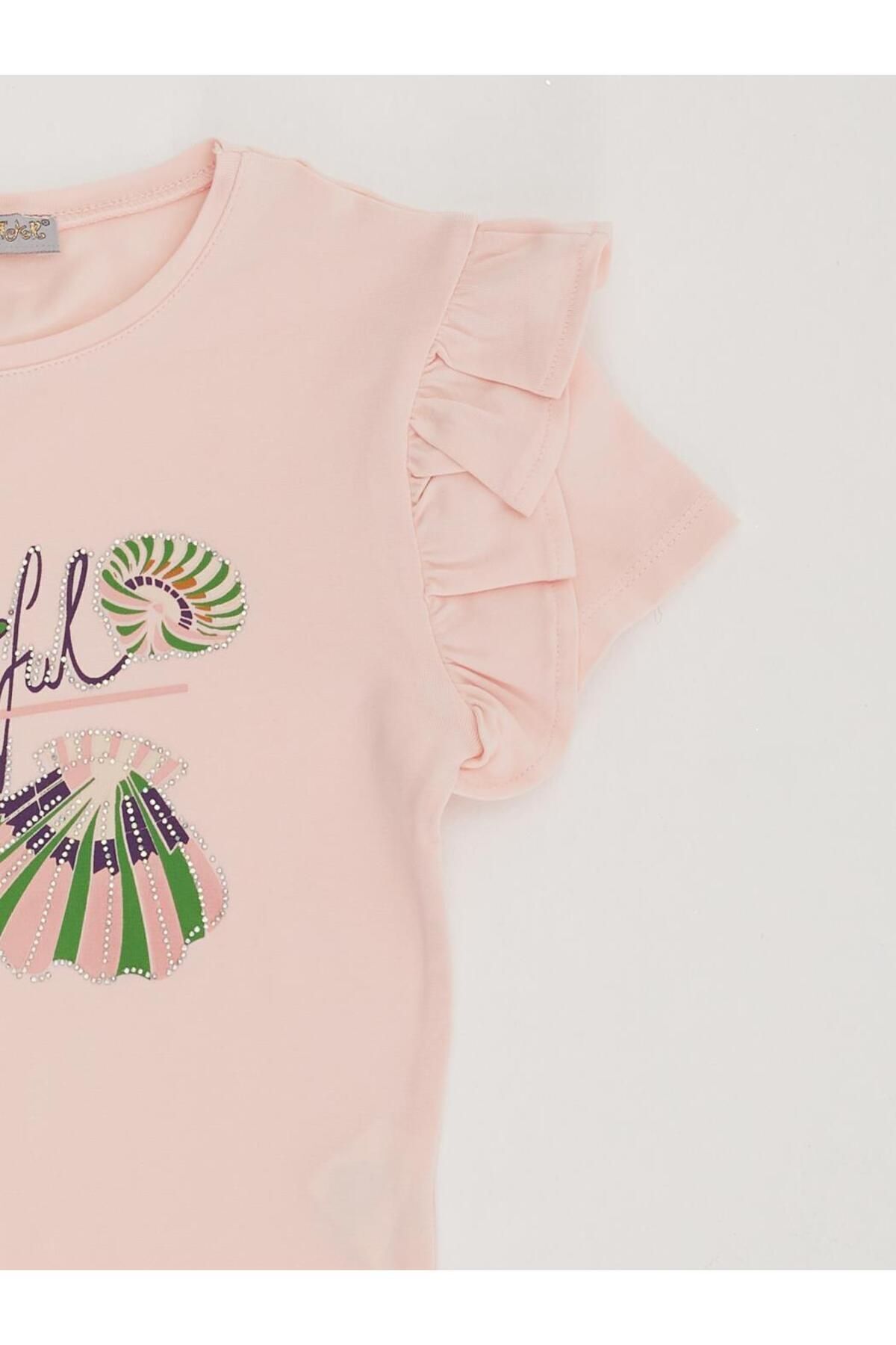 Little Star-Girl's Ruffle T-shirt 3