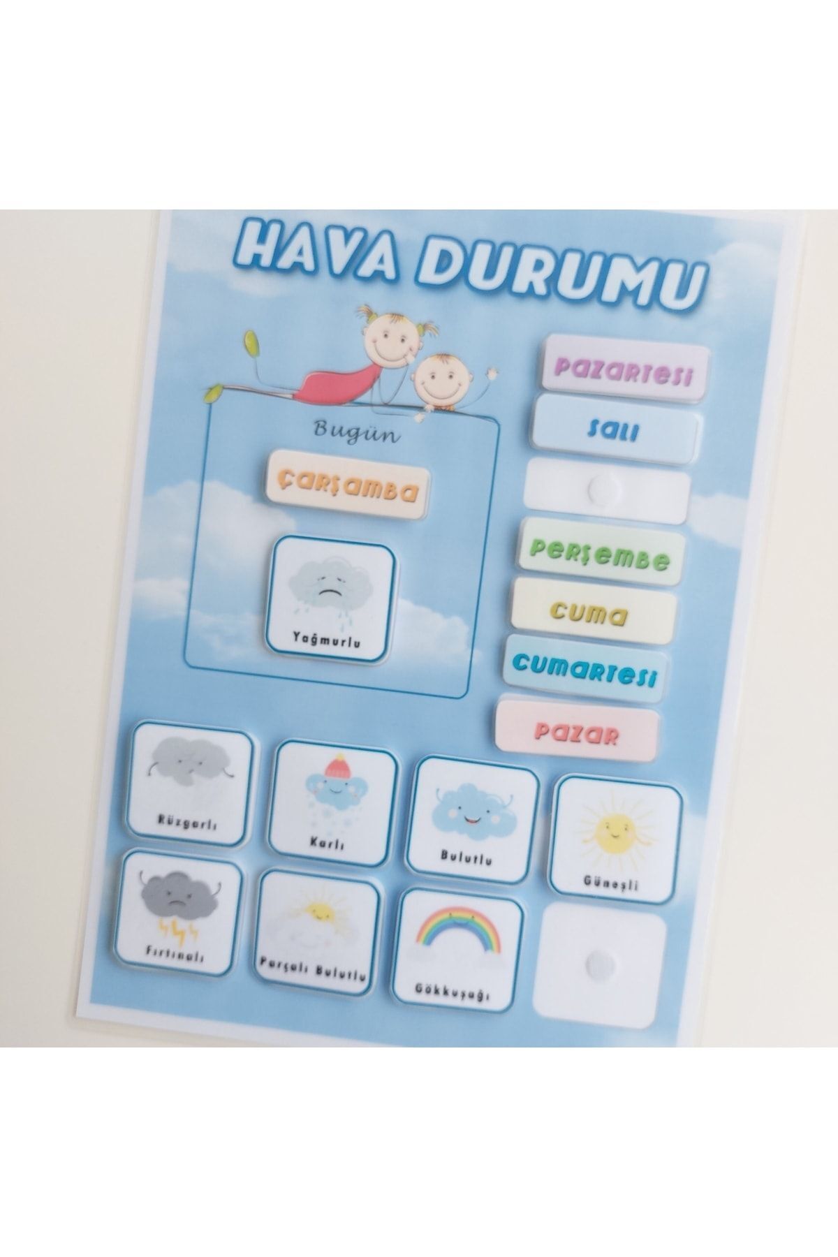 Etkinlik ve çocuk Hava Durumu Kartı , Türkçe fotoğrafı 3 (önizleme)