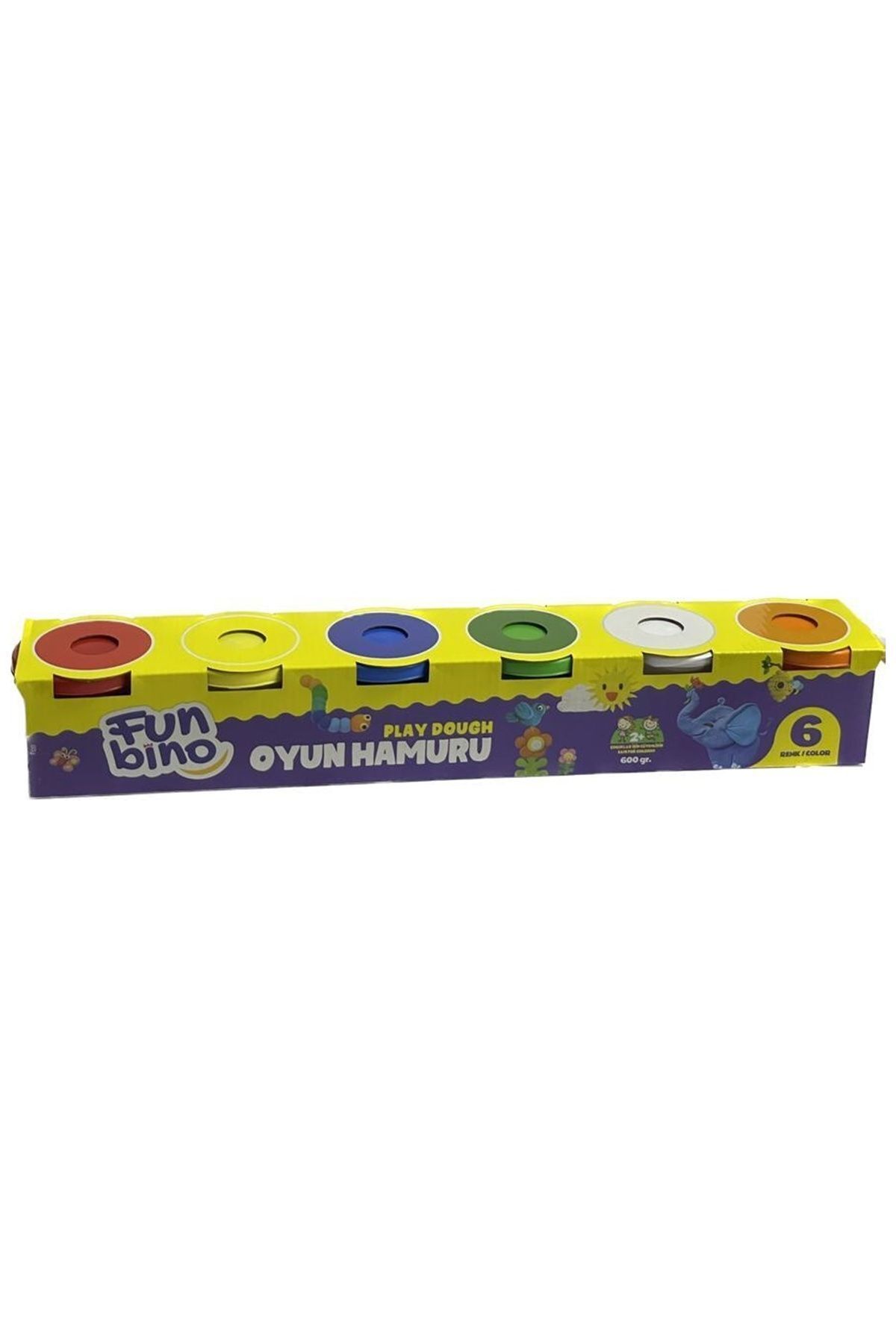 Genel Markalar 6 Renk Oyun Hamuru 600 gr