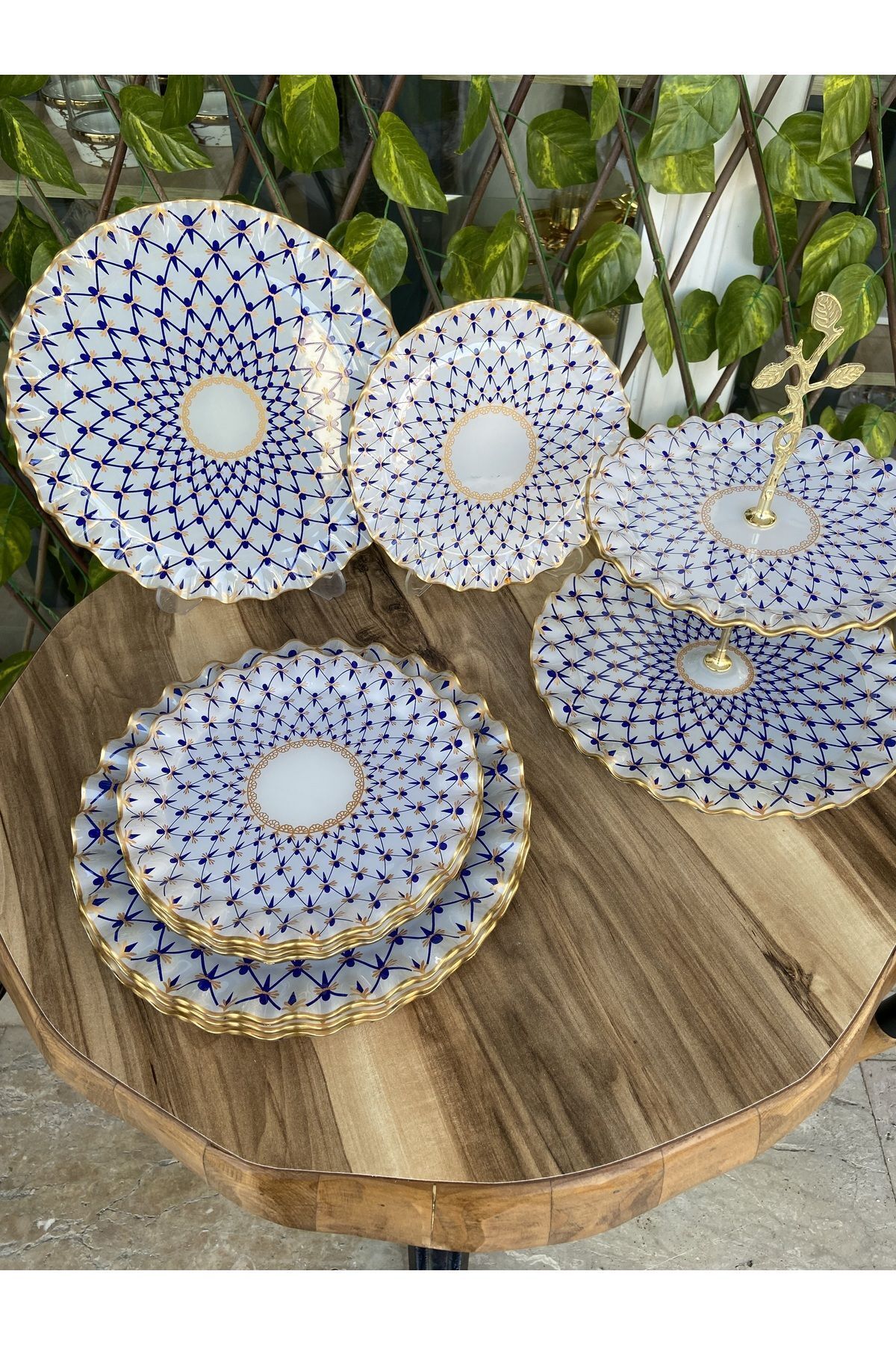 GÜRCÜGLASS-Breakfast Set 13 Pieces 1