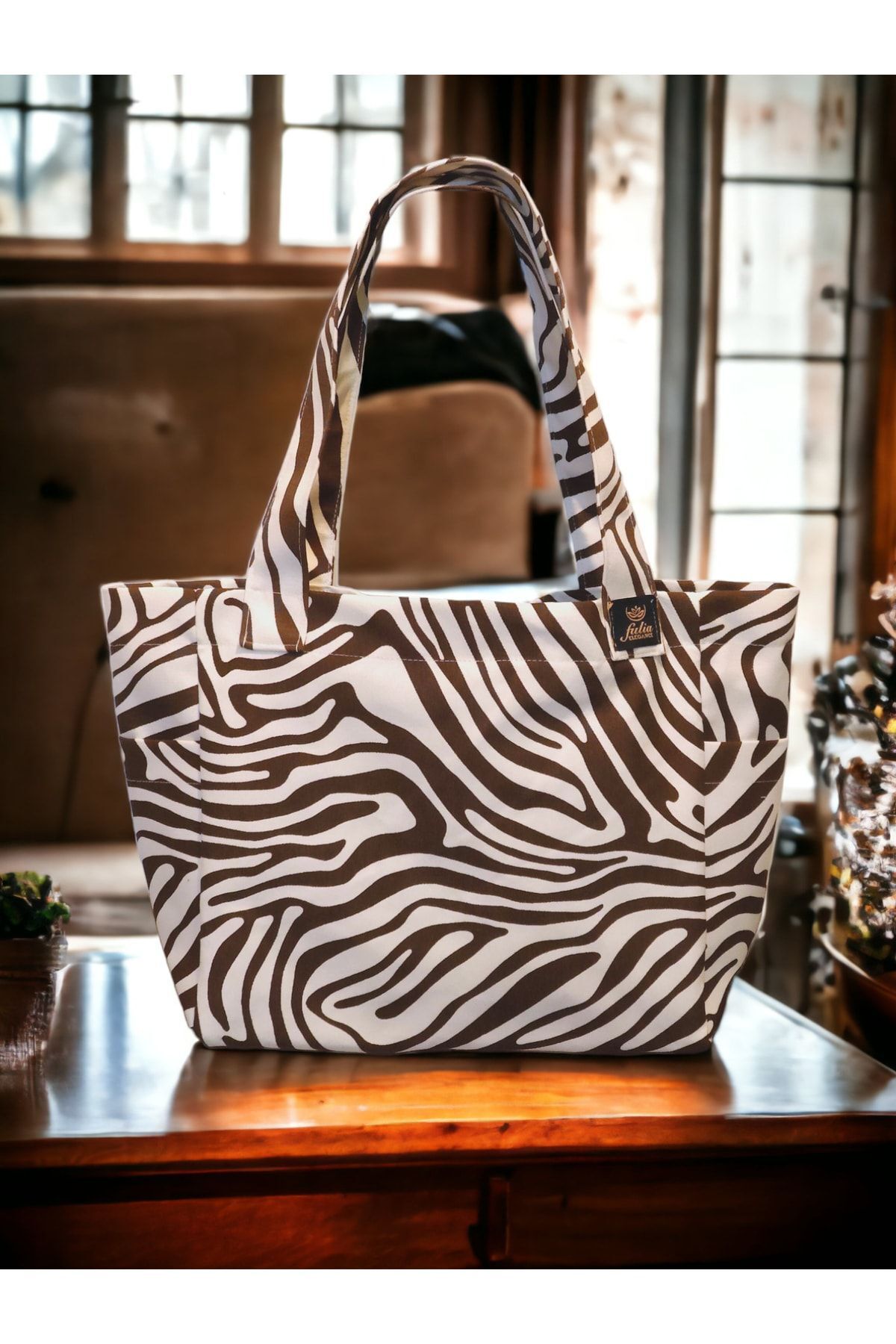 Tote bag zebra best sale