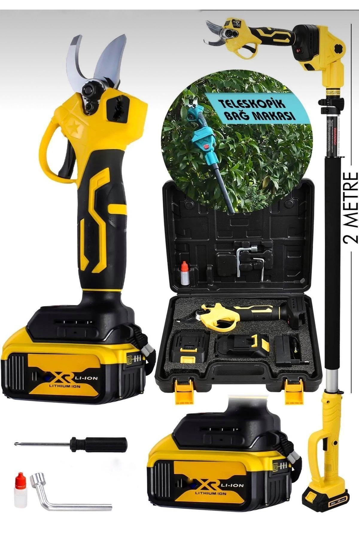 SCHUTZENGER Alman Profesyonel 128 Vf 10 Ah 2 Metre Teleskopik