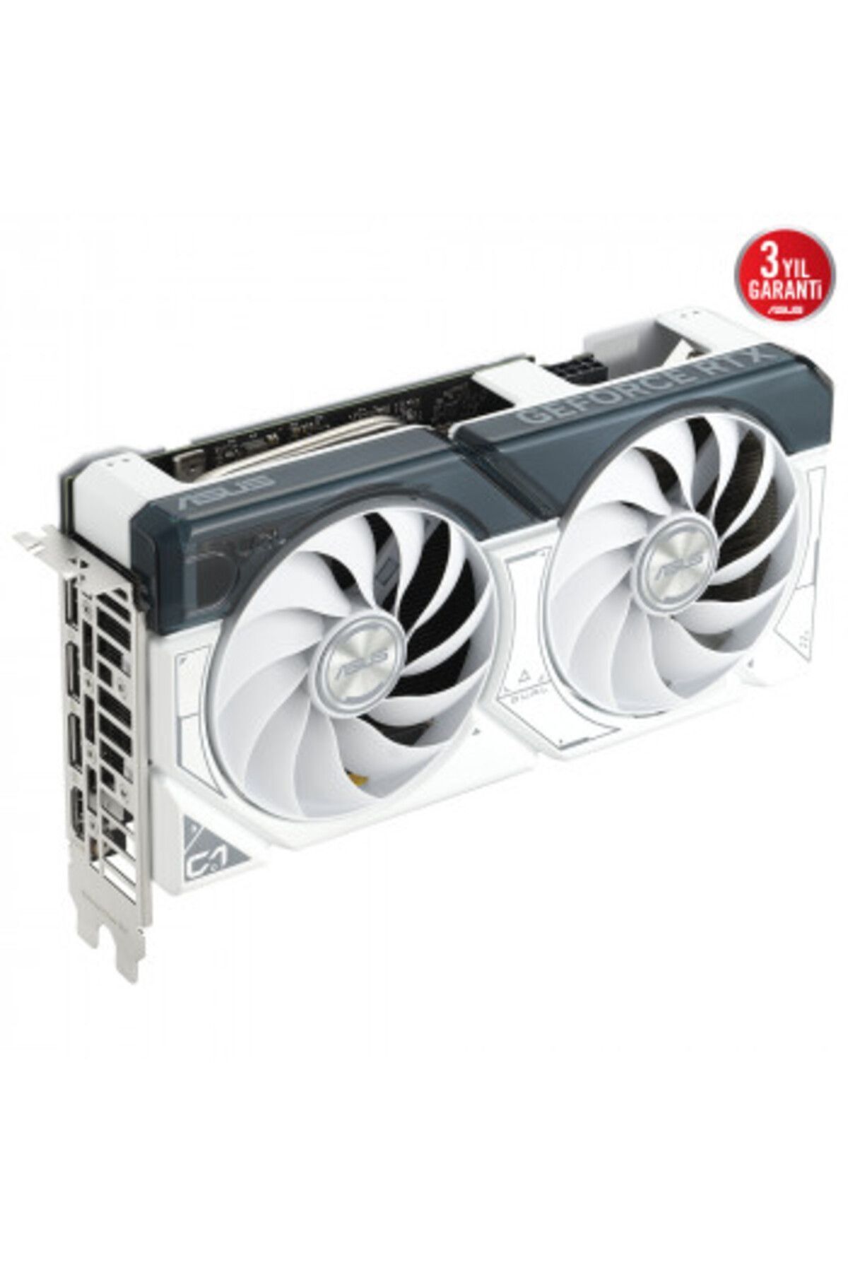 ASUS-Dual-Rtx4060Ti-O8G-White 8Gb Geforce Rtx4060Ti Gddr6 128Bit HDMI 3Xdp 16X Graphics Card 4
