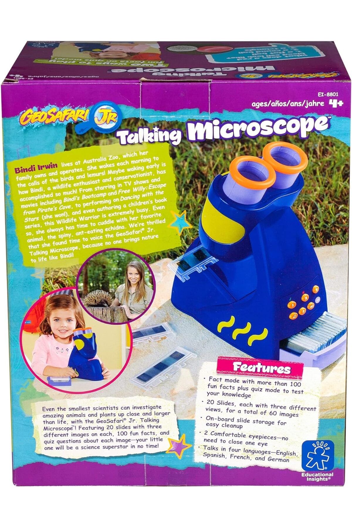Learning Resources-LR-GEOSAFARI® TALKING MICROSCOPE 6