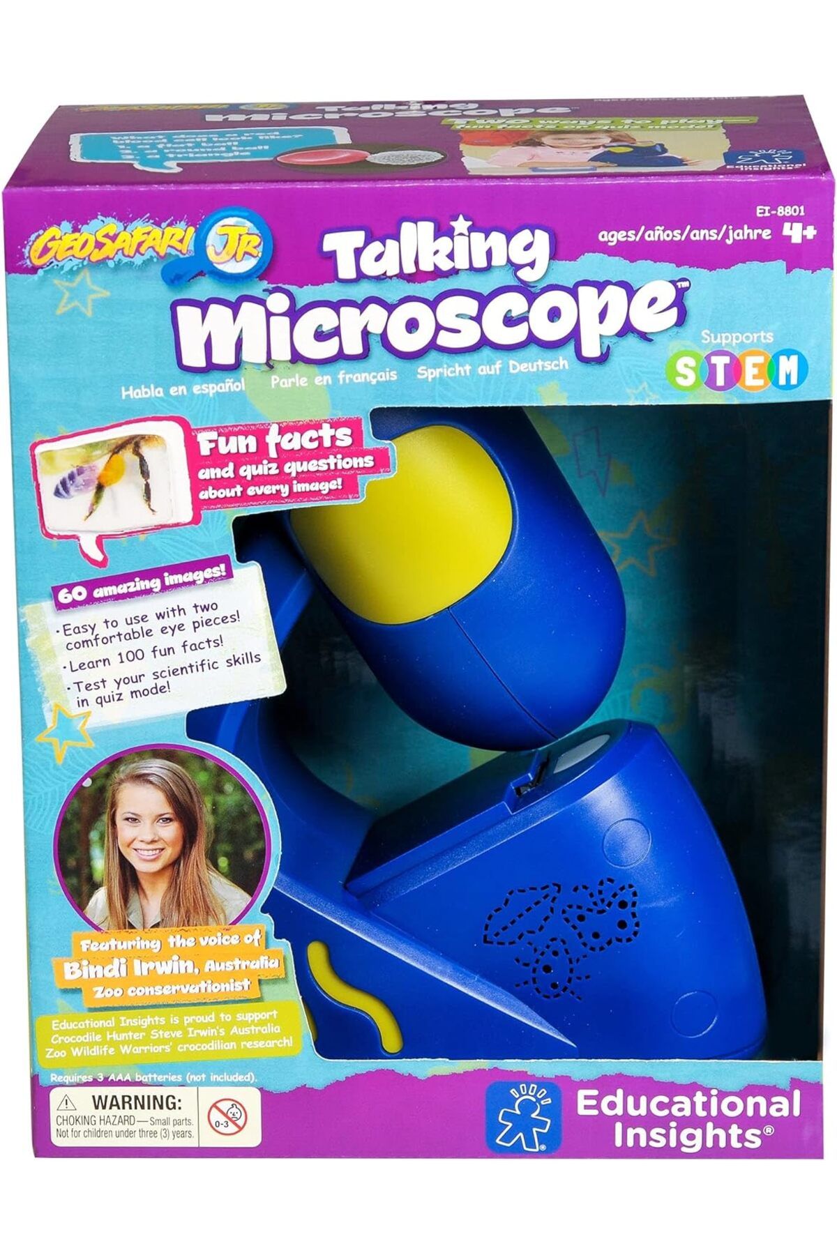 Learning Resources-LR-GEOSAFARI® TALKING MICROSCOPE 5