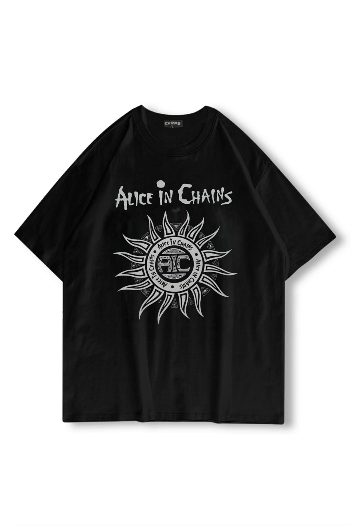 Carpe Alice In Chains Oversize T shirt Fiyat Yorumlar Trendyol