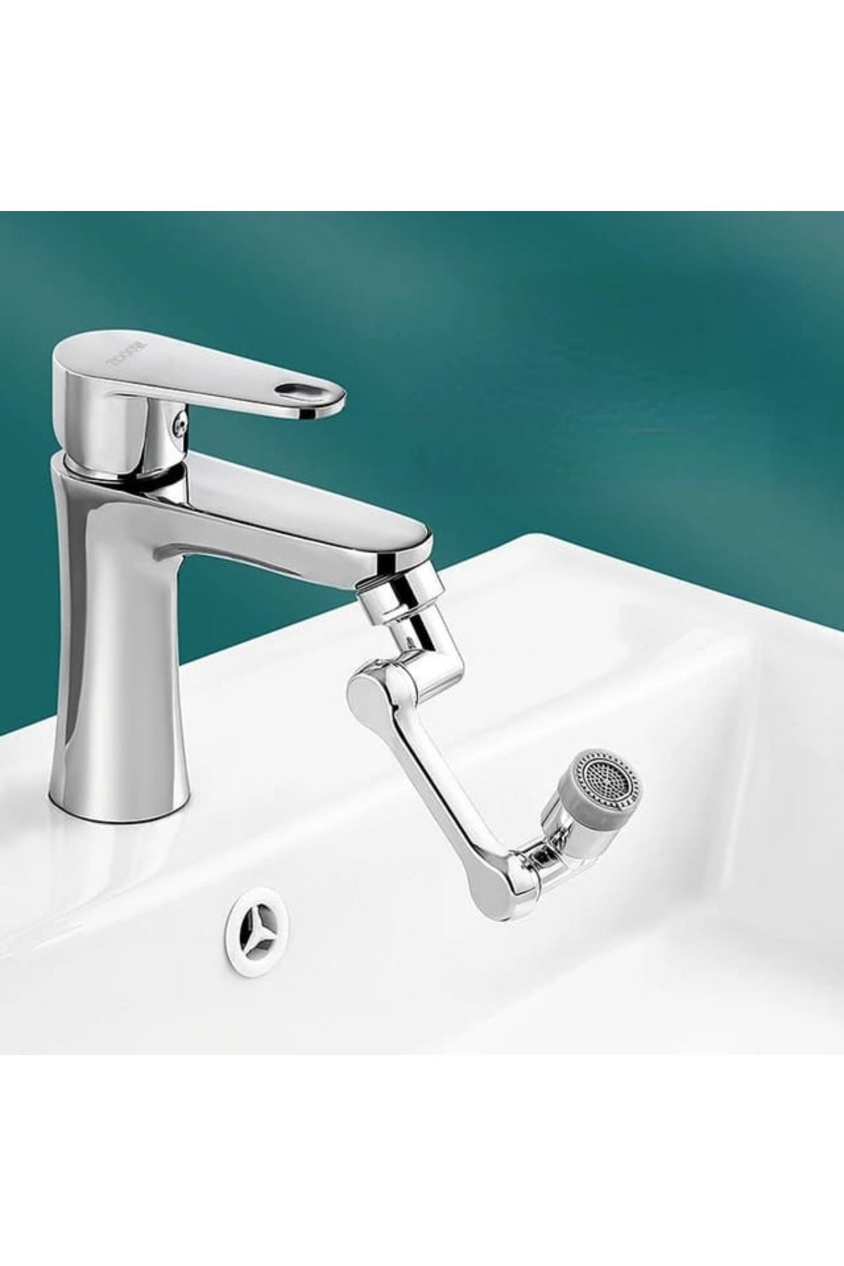 FORSEİ LUCA-1080 Degree Rotating Robotic Tap Head - Movable and Extension Apparatus Included 3