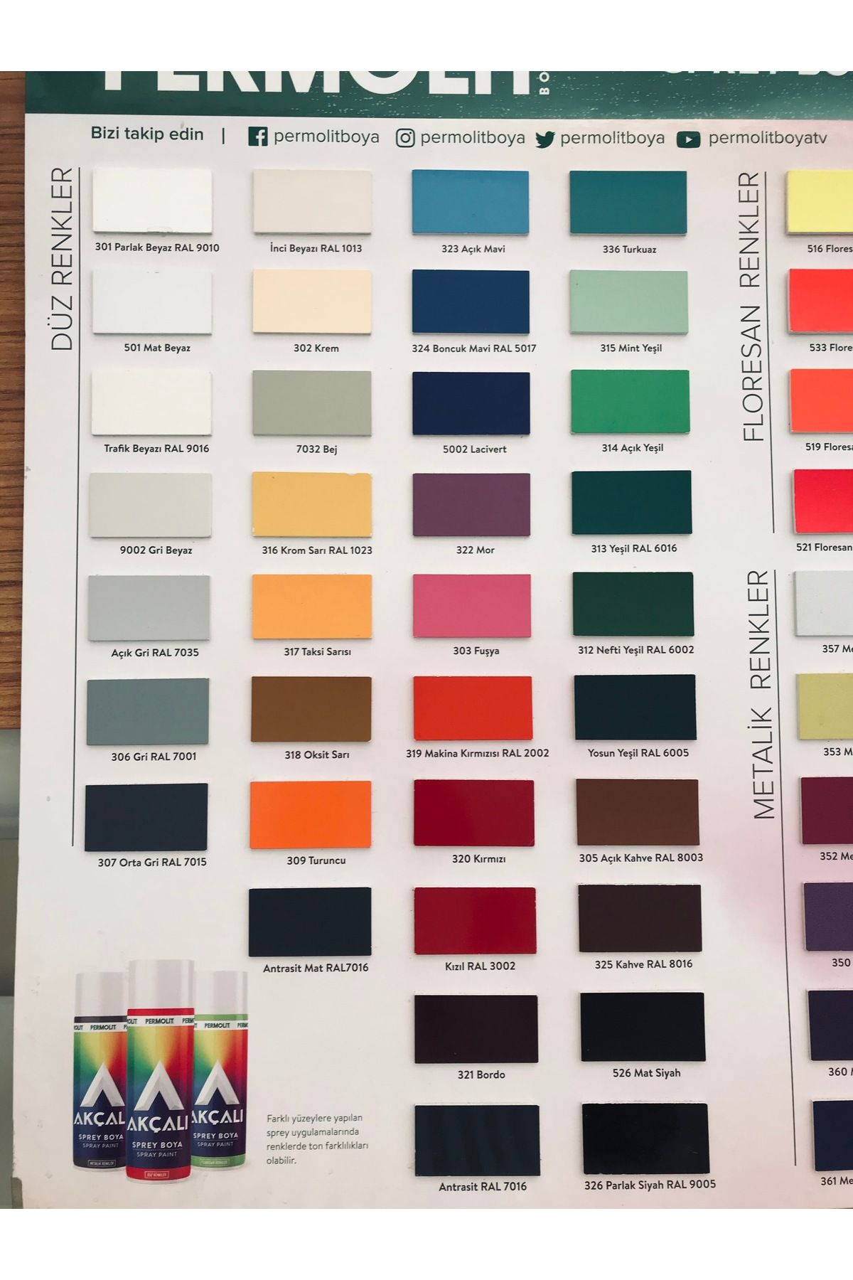 Akçalı Orta Gri 307 Alüminyum-ahşap-plastik-demir-metal-sprey Boyama 400 ml