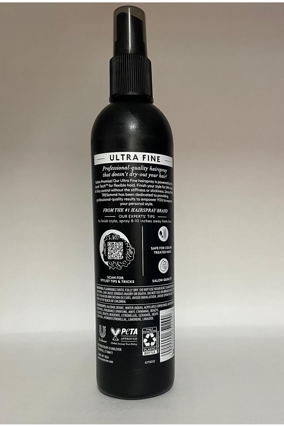 TRESEMME ULTRA FINE FLEXIBLE HOLD 24H FRIZZ CONTROL HAİR SPRAY 295 GR — 215 — تصویر 2 از 2