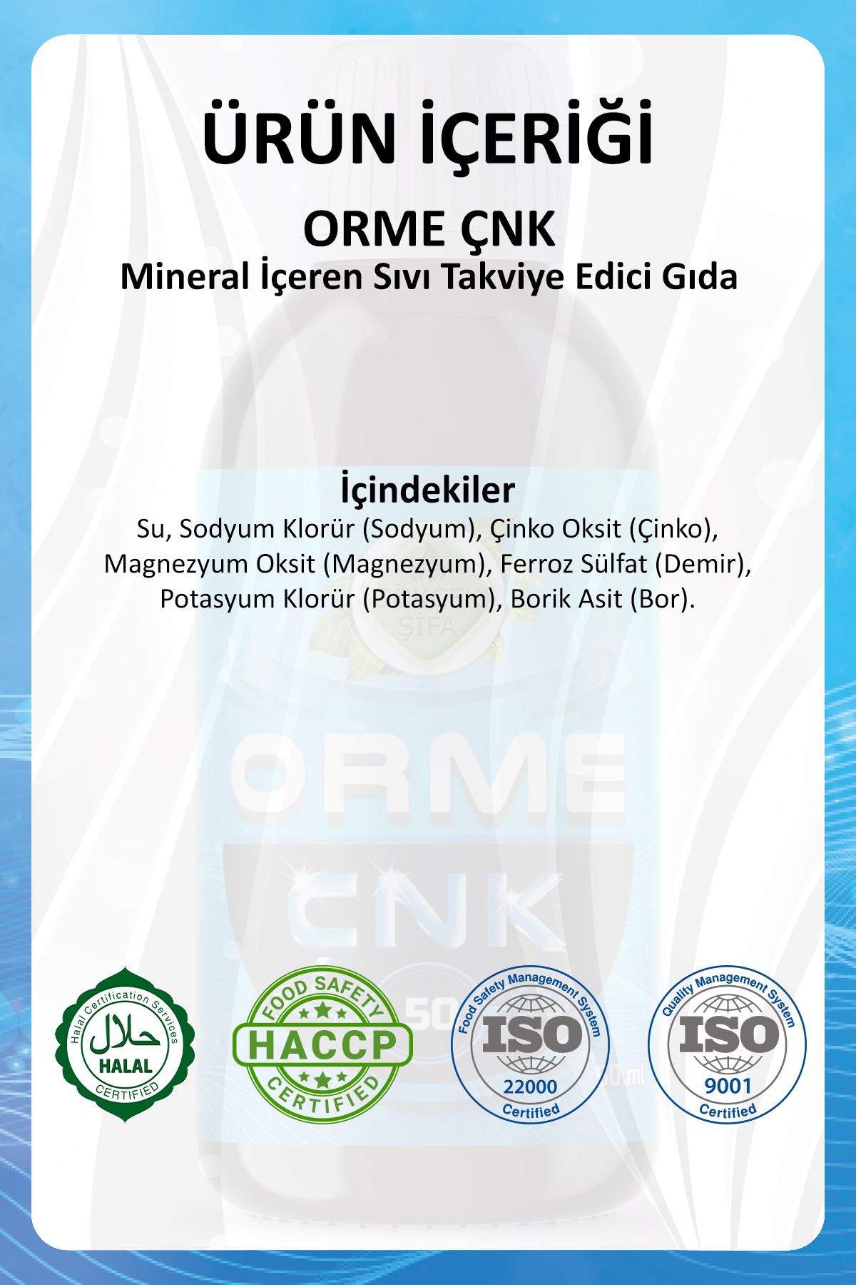 Gökçek Şifa-Orme ÇNK 50 ml.- X 2 Pack 3
