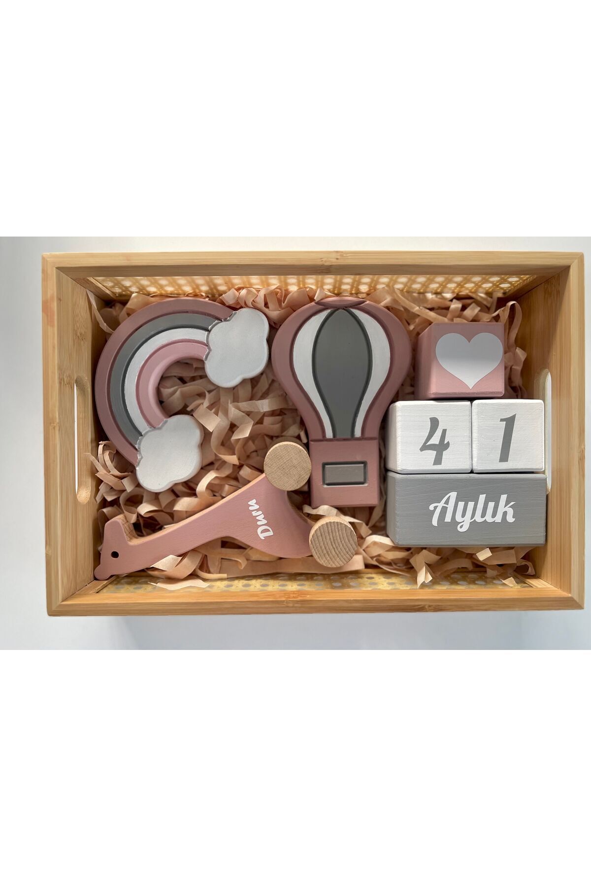Objeli Bebek Çekim Aksesuarı Dekor Bebek Set