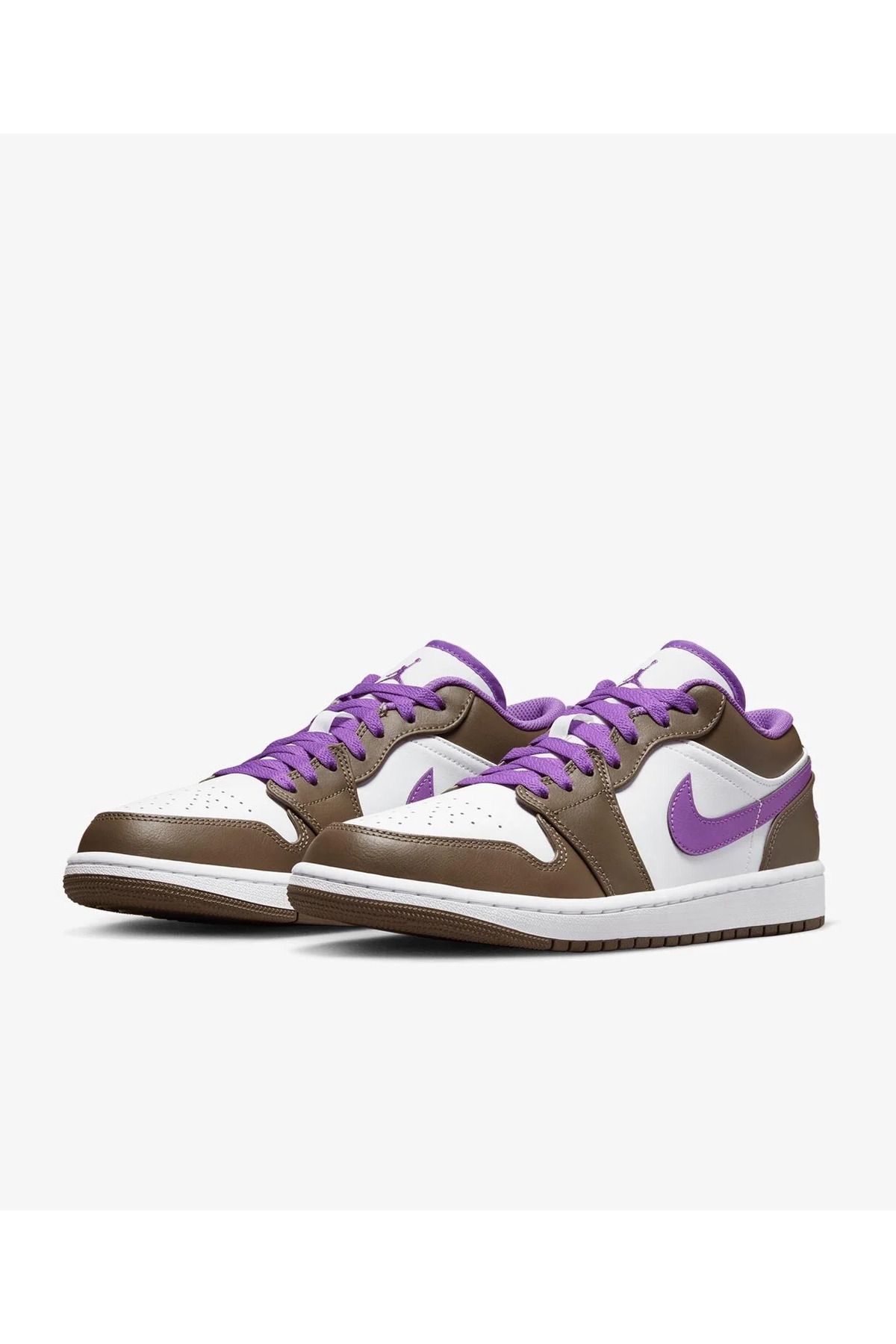 اسنیکر بنفش مردانه و زنانه Air Jordan 1 کفش ورزشی Low 'Purple Mocha' Nike