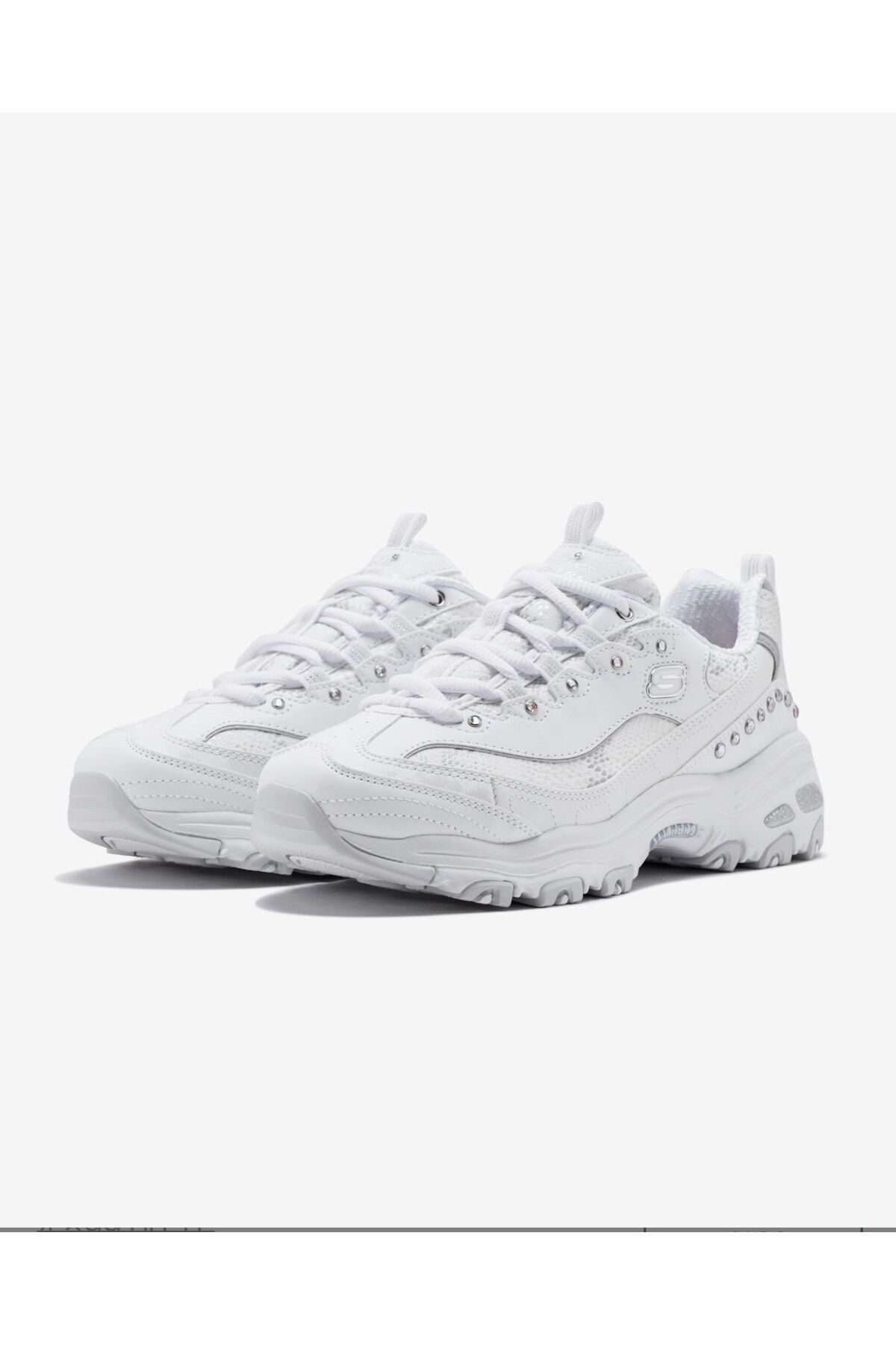 اسنیکر سفید زنانه D 'Lites up Scale Snekers Skechers