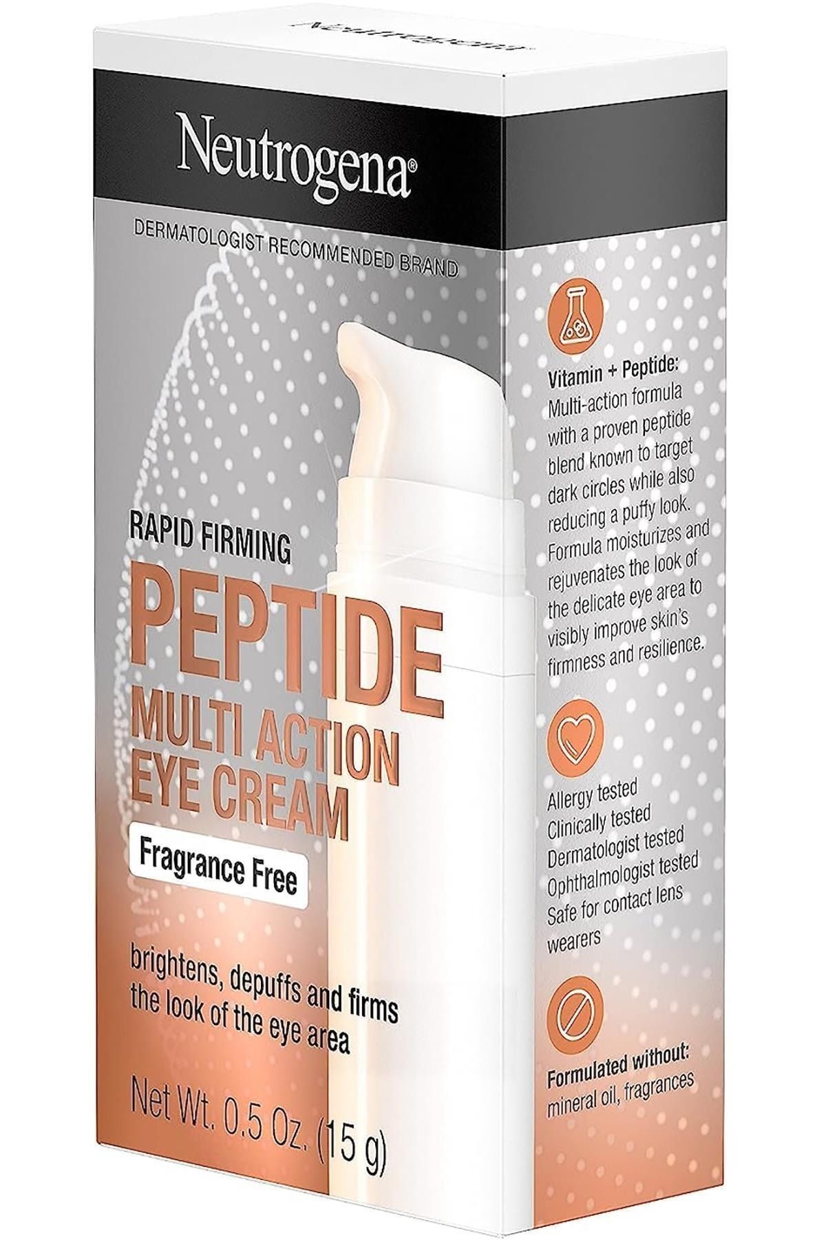 Neutrogena-Peptide Multi Action Unscented Eye Cream 15GR 2