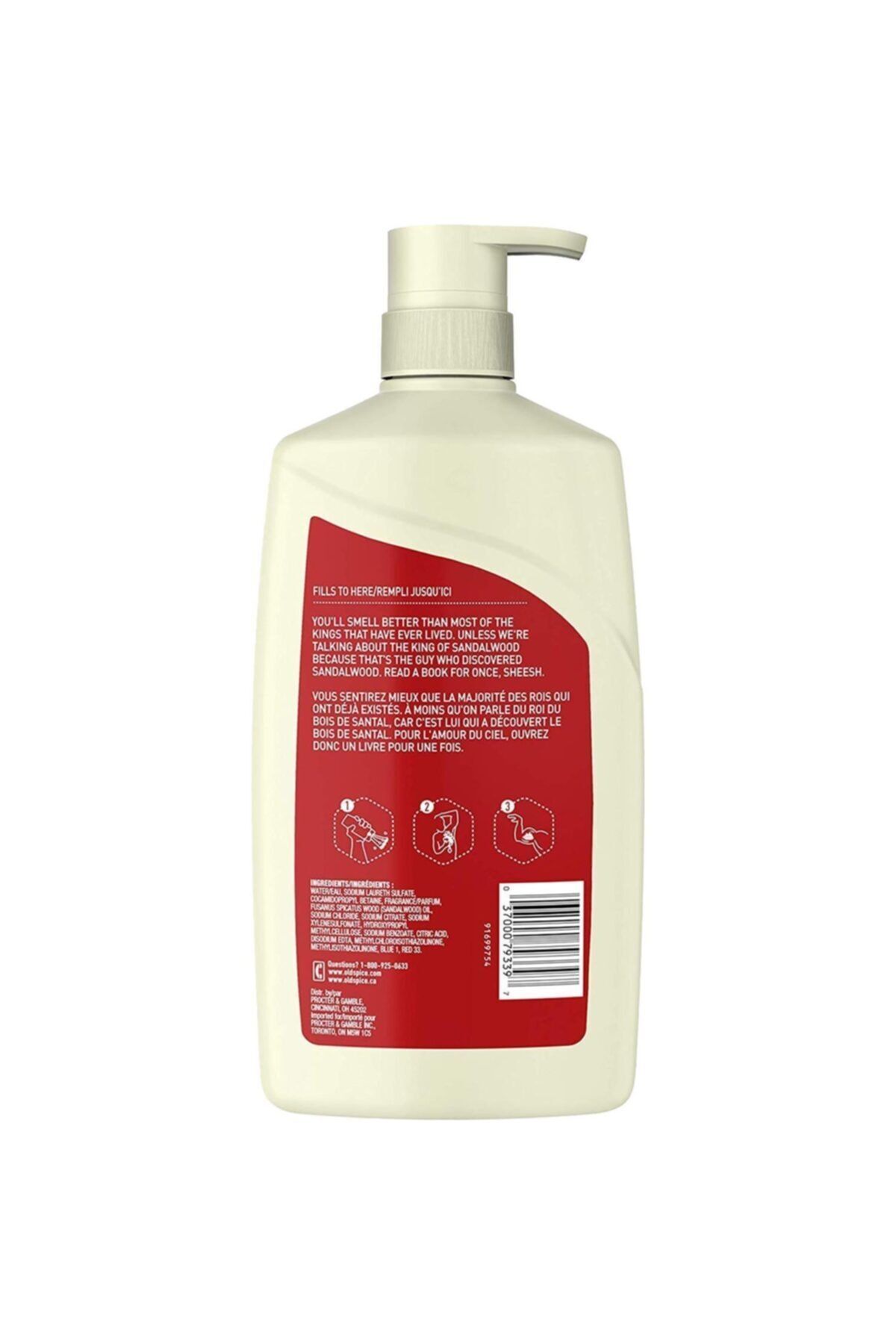 Old Spice-739ml F/c Timber Body Wash 2