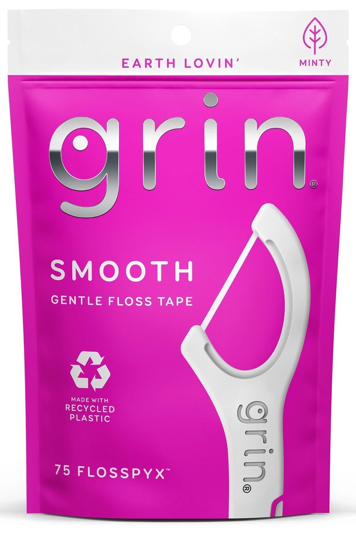 Grin-Smooth Fork Dental Floss with Toothpicks 75 Pieces 1