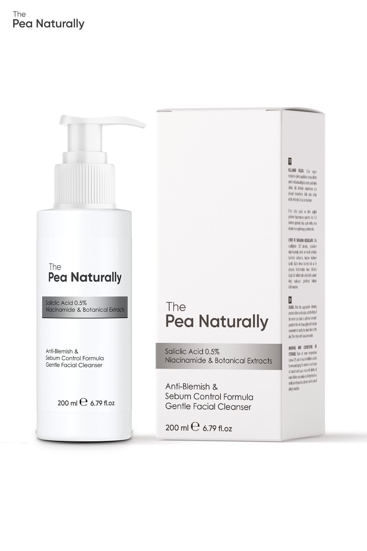 Akne & Siyah Nokta Karşıtı Yüz Temizleme Jeli 200 Ml — PNTRLY05 — تصویر 9 از 9