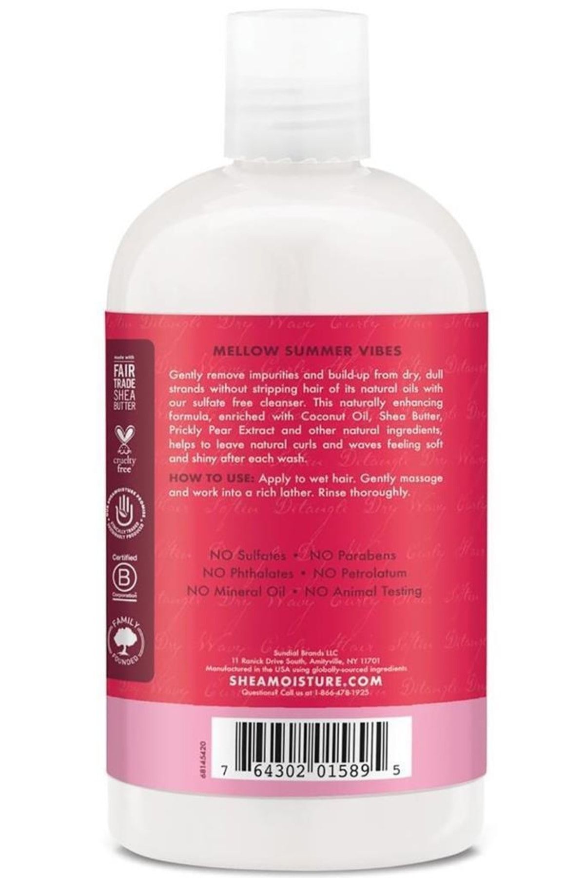Shea Moisture-Defining Curl Glam Curl Shampoo - 384ml 2