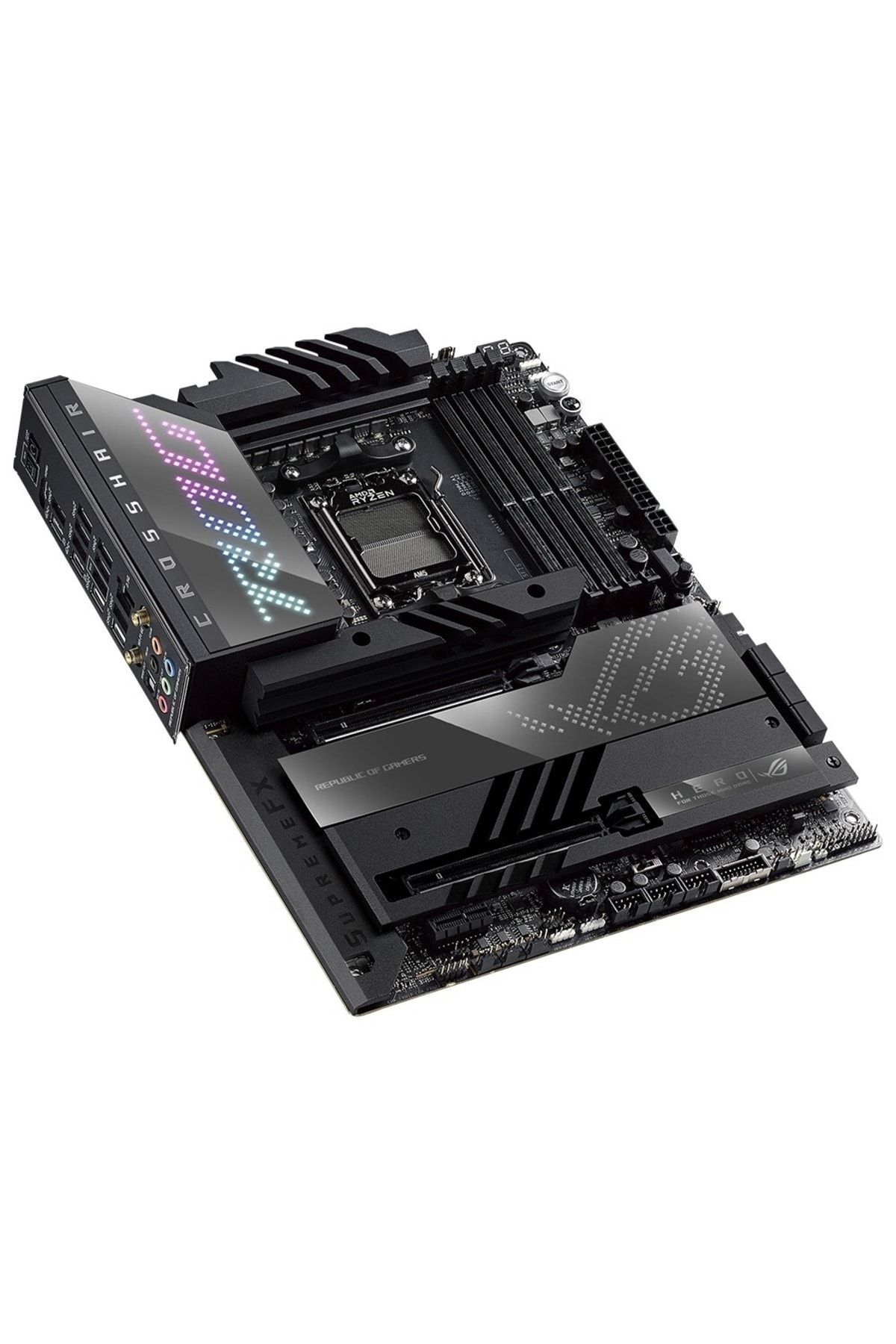 ASUS-Rog Crosshair X670e Hero Ddr5 6400mhz (oc) Socket Am5 M.2 Motherboard 5