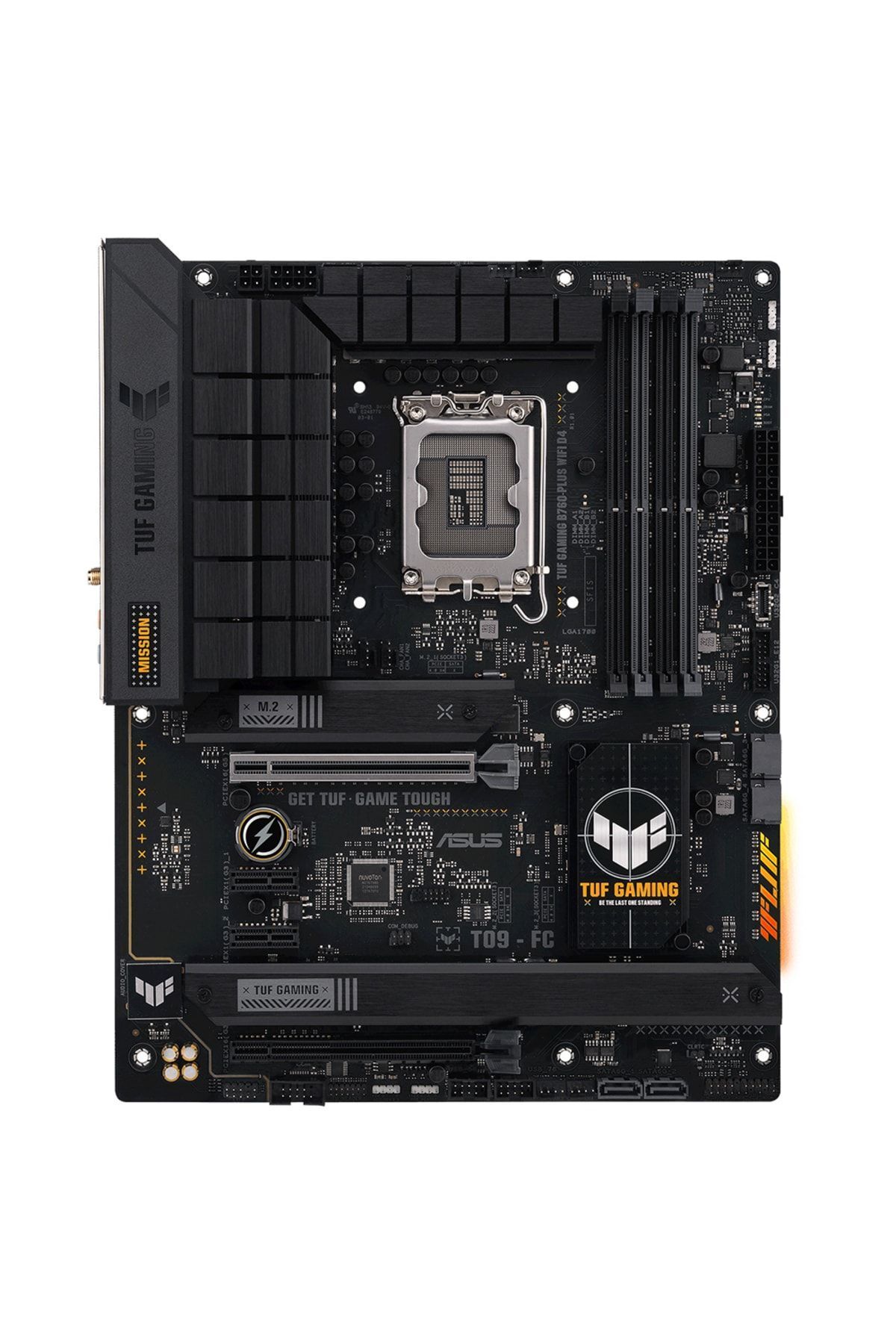 ASUS-Tuf Gaming B760 Plus WiFi D4 Intel B760 Socket 1700 5333mhz DDR4 3xm.2 ATX Motherboard 2
