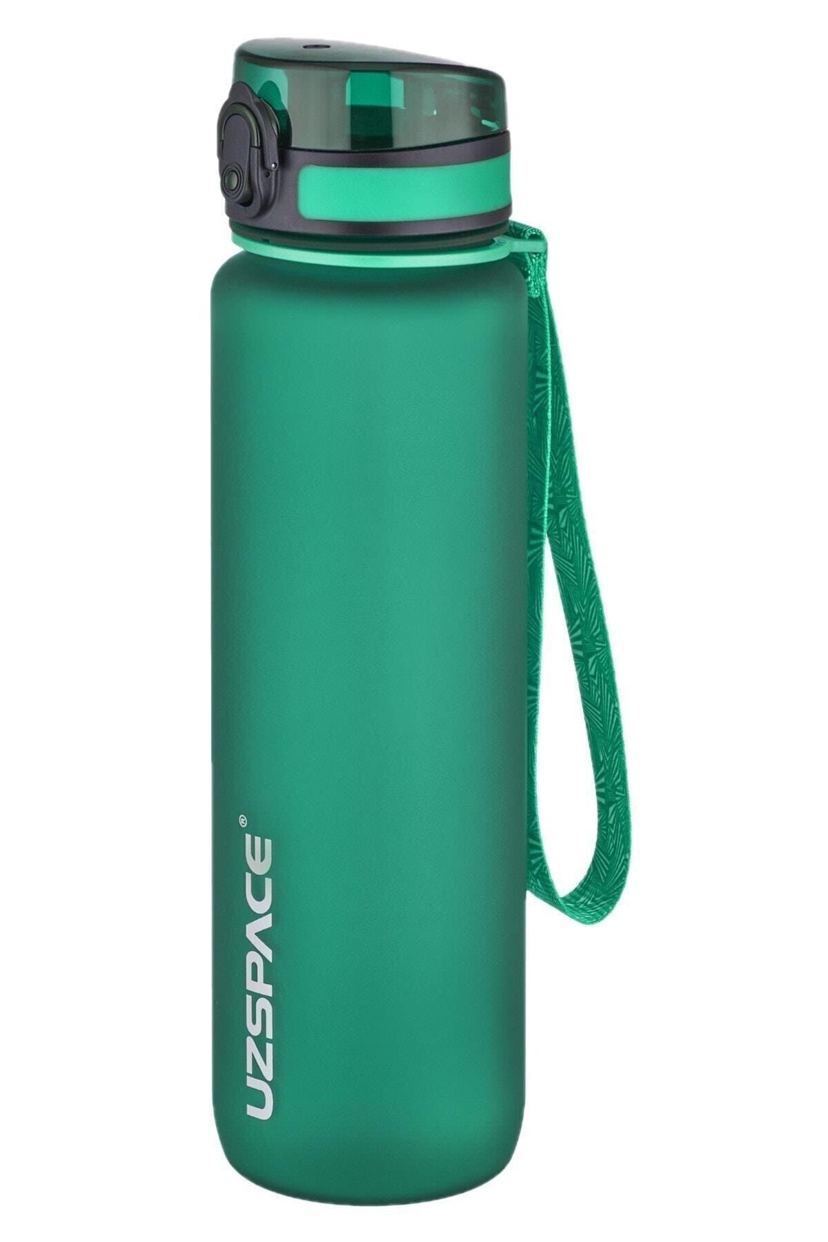 قمقمه کمپ سبز Tritan تیره Green Breakless Water Cat 3038 1000ml آب Uzspace
