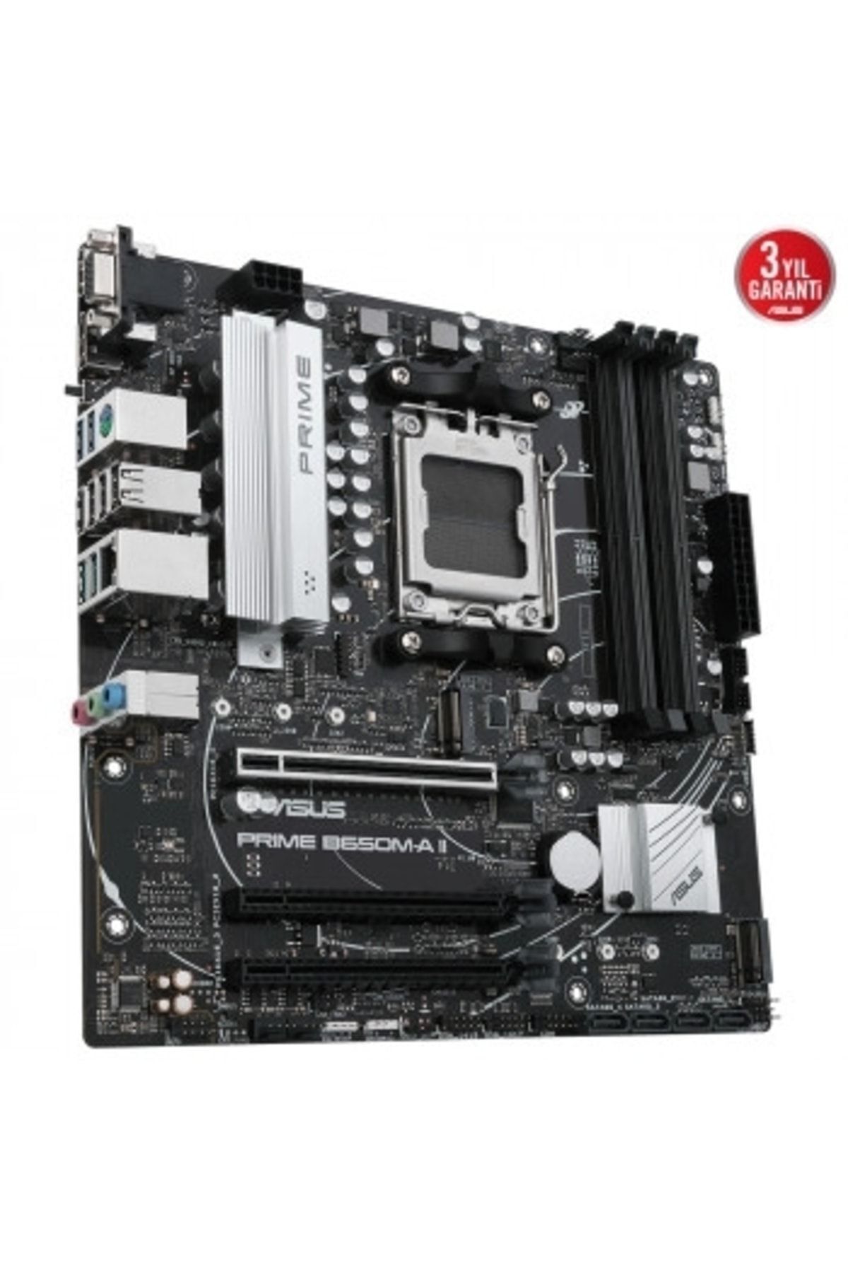 ASUS-PRIME B650M-A WIFI II DDR5 6400Mhz(OC) M.2 mATX AM5 4