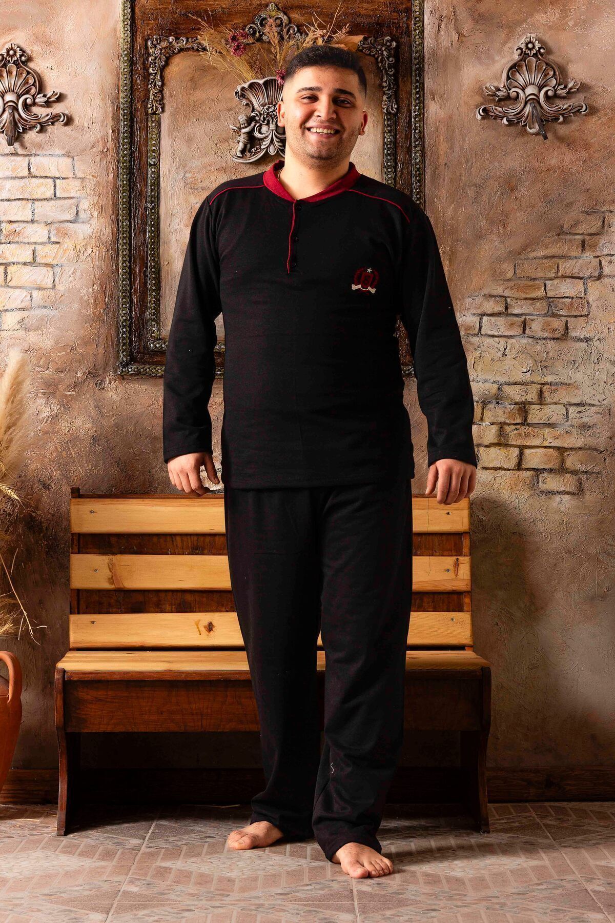 pyjama hommes plus size two yarn winter