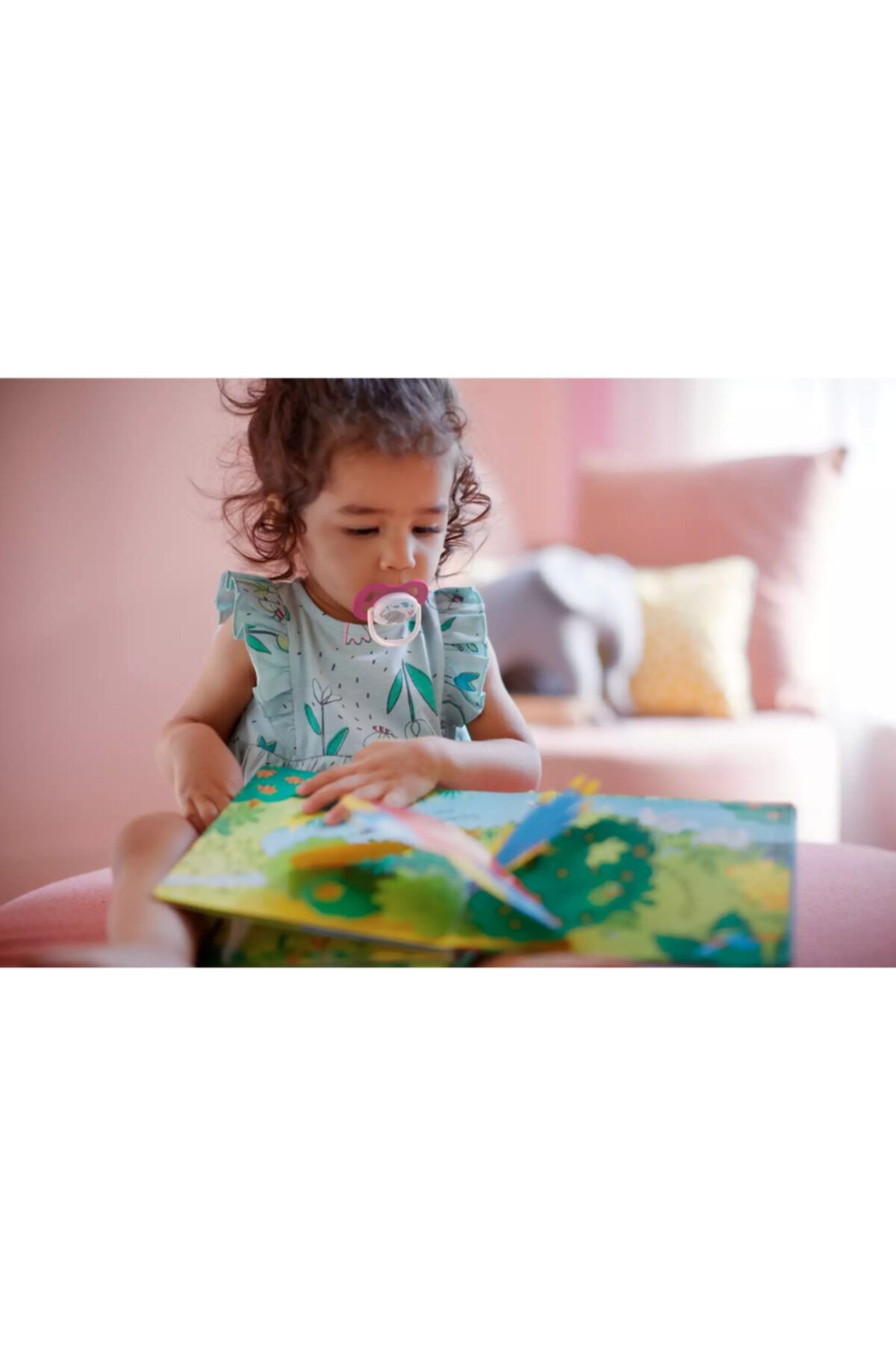 Philips Avent Philips Scf080-08 Ultra Air Animals Emzik 6-18 Ay Kız fotoğrafı 4 (önizleme)