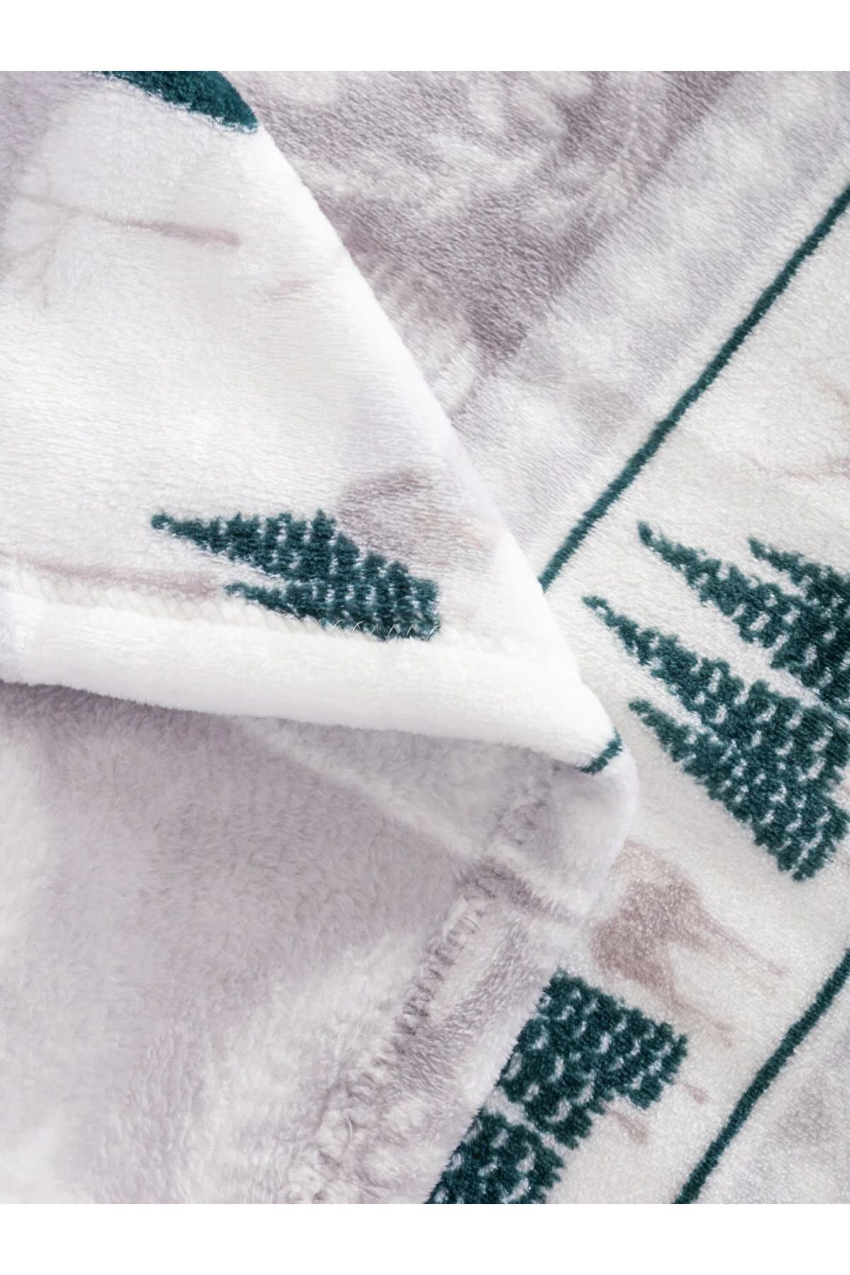 LC Waikiki-LCW HOME Patterned Welsoft Single Blanket 150x220 Cm 4