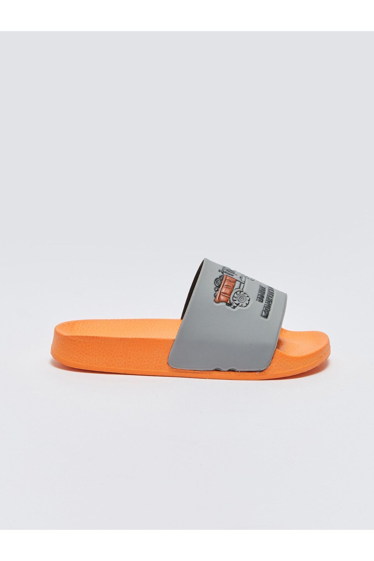LC Waikiki-Boy's Slippers - LCW STEPS, Single Striped and Printed 2