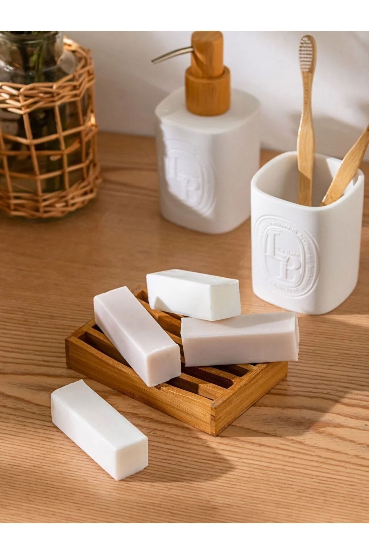 LC Waikiki-LCW HOME - Set of 4 Solid Soaps 4