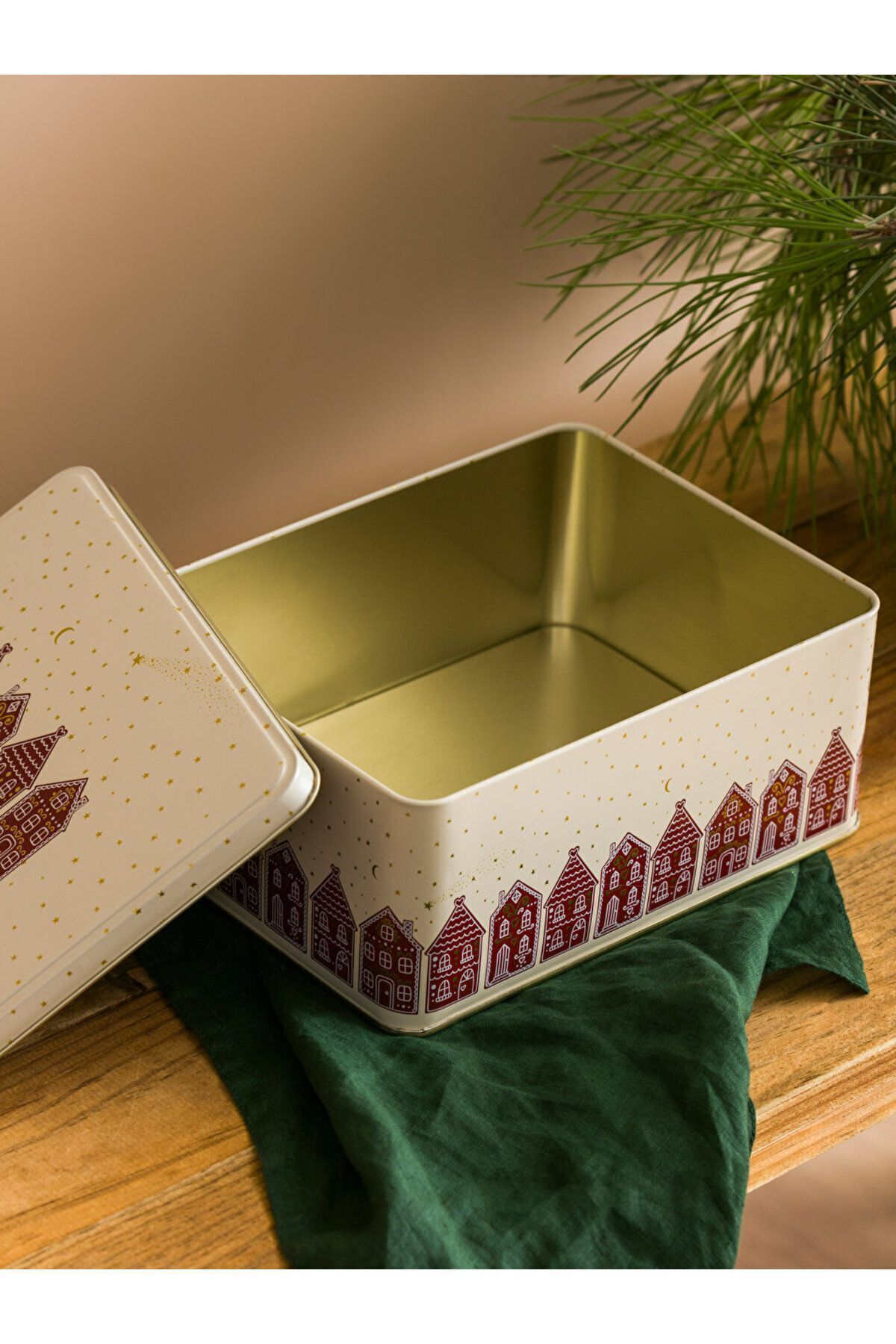 LC Waikiki-Lcw Home Metal Storage Container 22X10 cm 2
