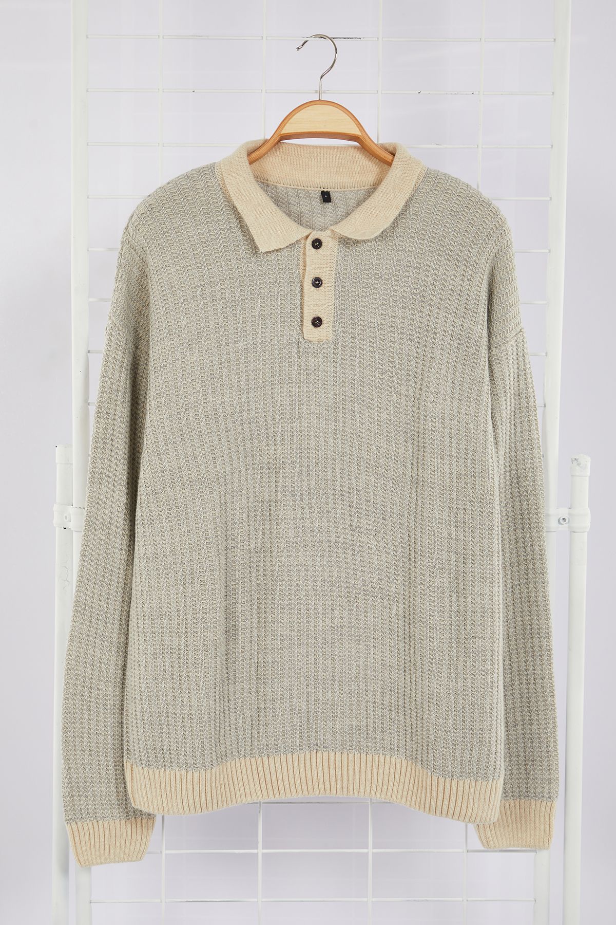 trendyol-man-mens-beige-strukturiert-long-reg