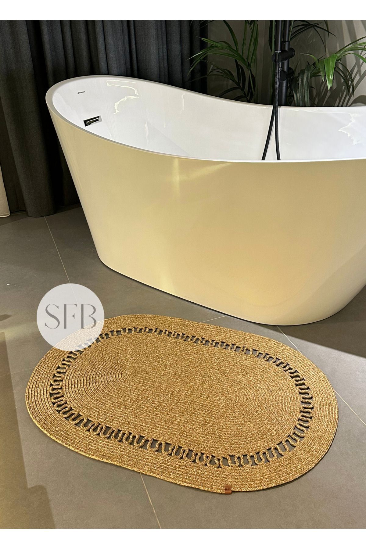 Jute, Bath Mat, Kitchen, Runner Carpet, Jute Rug, Bohemian Mat, Scandinavian Carpet, Gift,