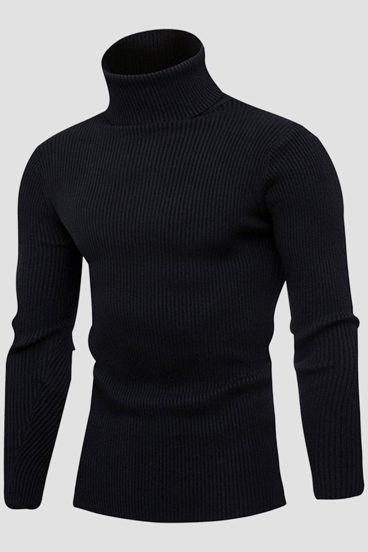 HANCLO Rolák Slimfit svetr - 5 balení Ready Made, rolák