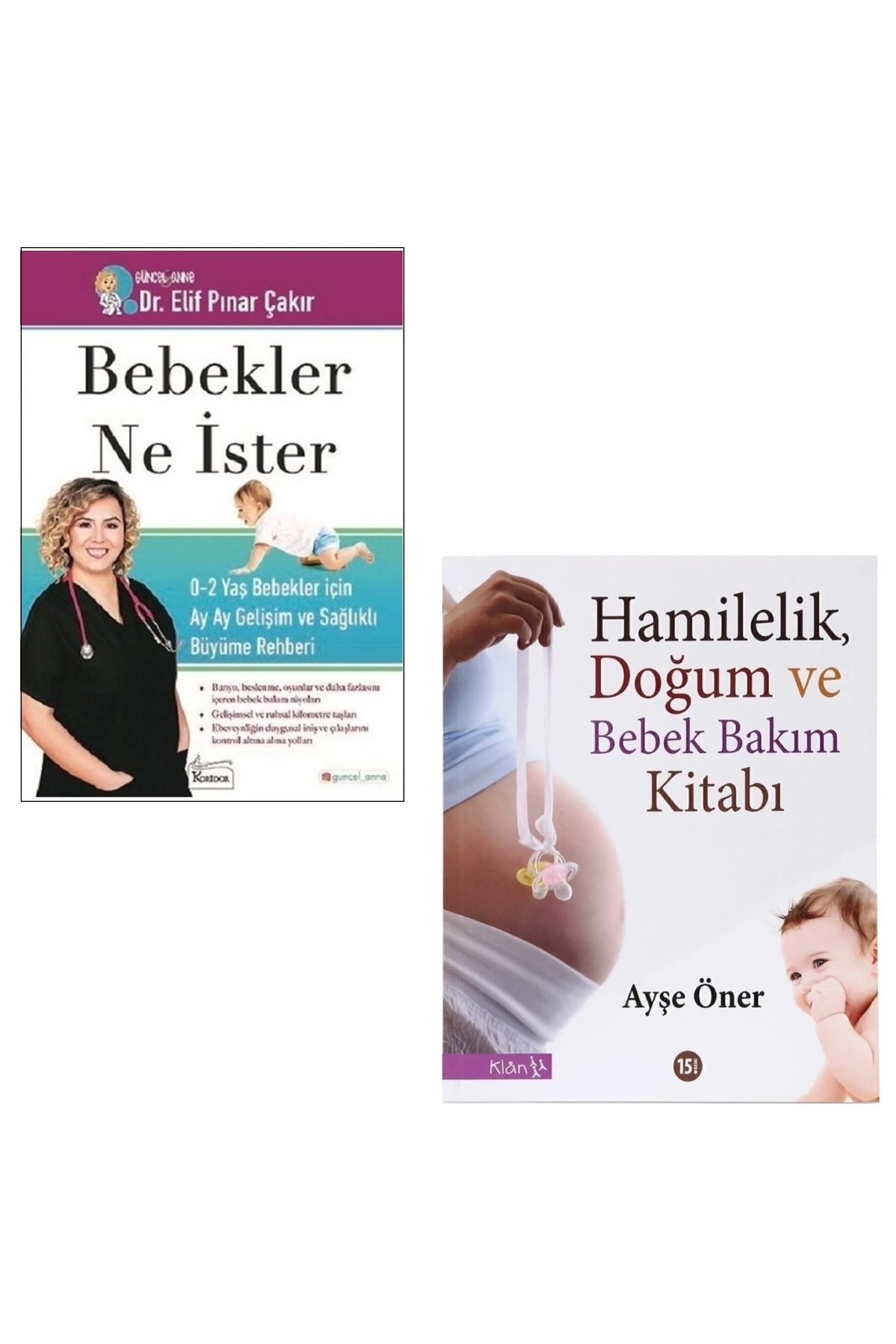 Koridor Yayıncılık 2'li Set // Bebekler Ne İster (Dr. Elif Pınar Çakır) #Hamilelik Doğum Ve Bebek Bakımı ( Ayşe Öner) fotoğrafı 2 (önizleme)