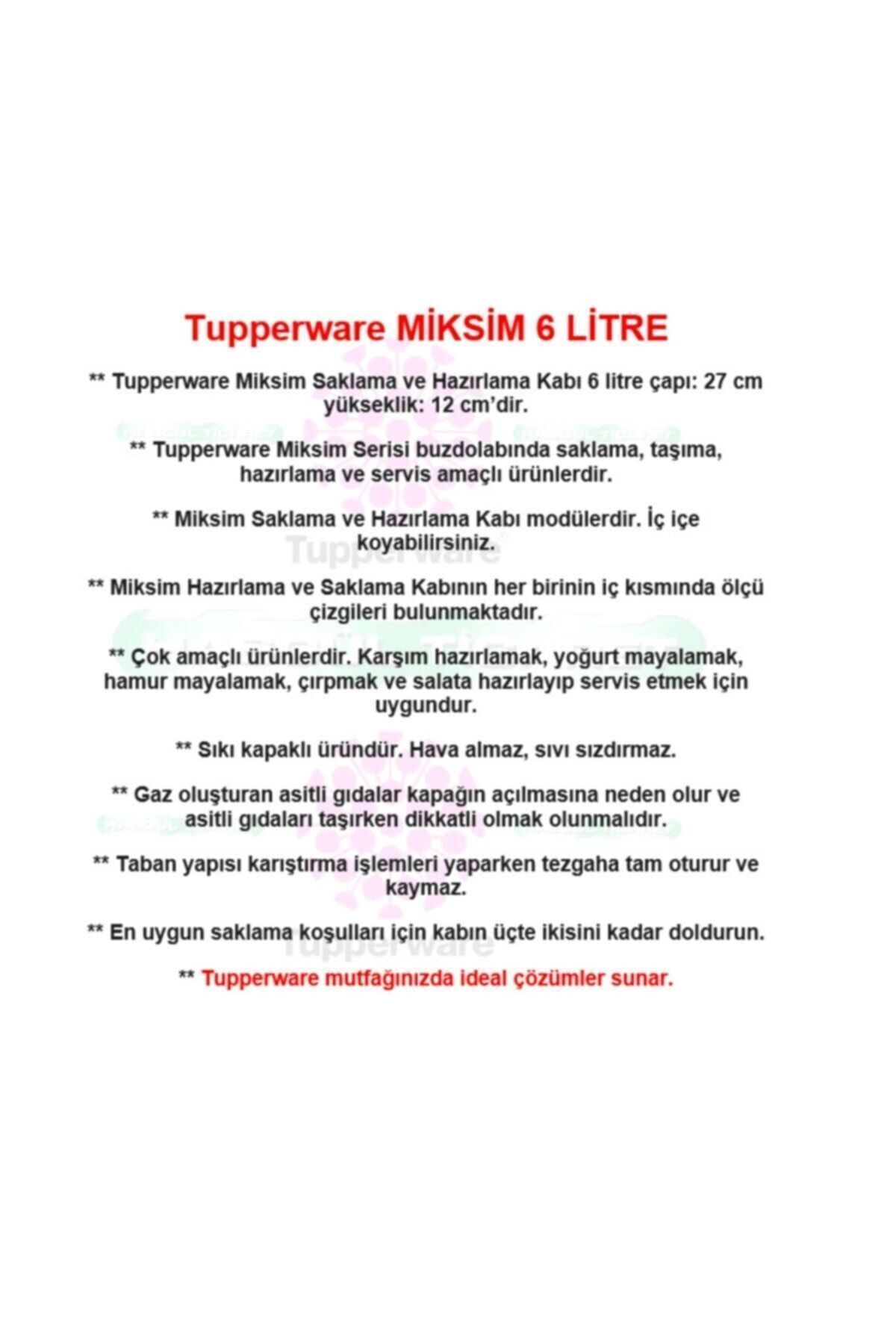 Tupperware-Miksim Preparation Storage Container 6 Liters Hsgl Fuchsia 3
