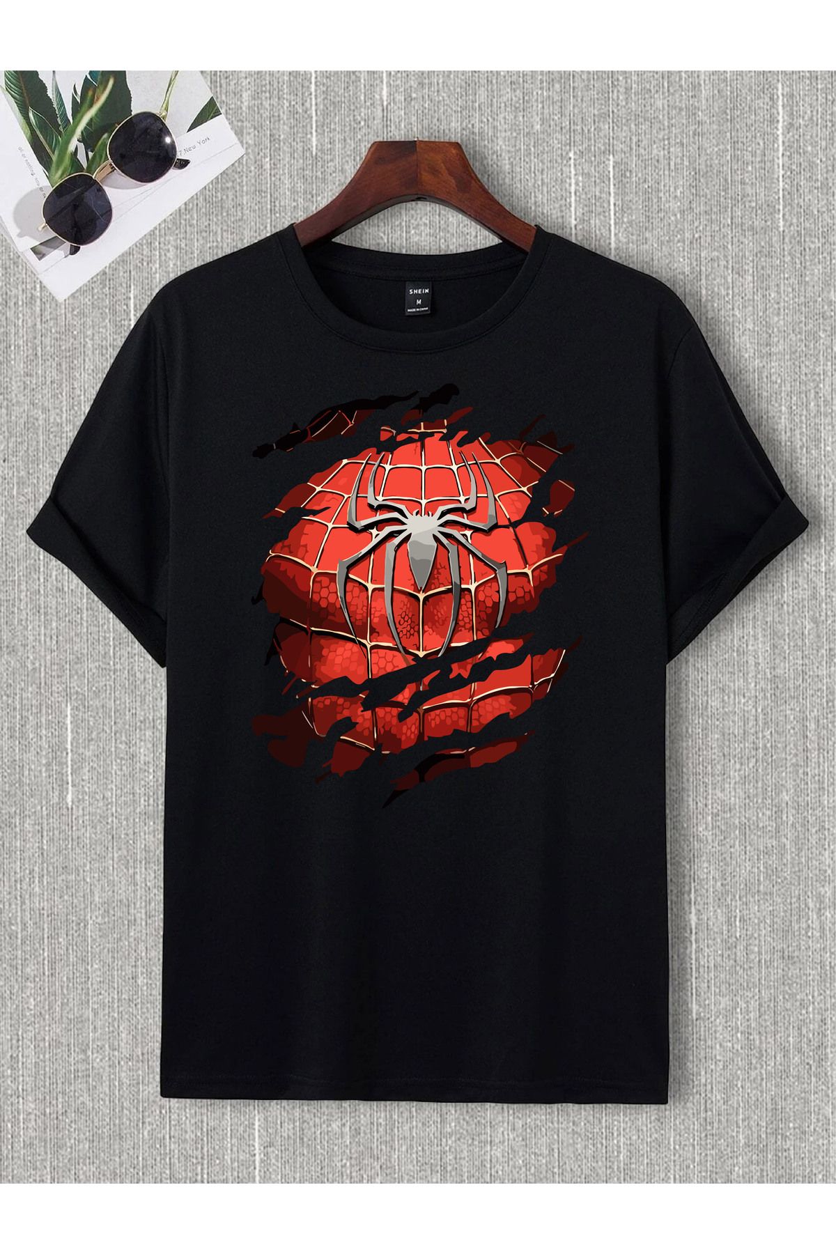 T shirt spiderman uomo deals