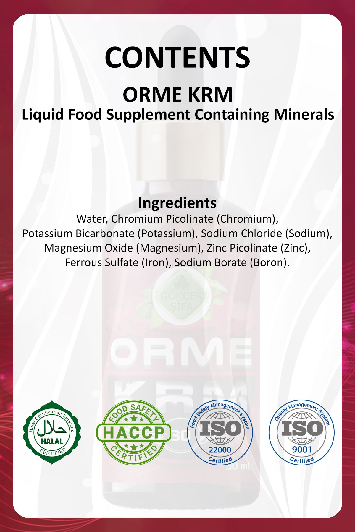 Gökçek Şifa-Ormus KRM - 30 ml.X 2 Conveyer Package 2