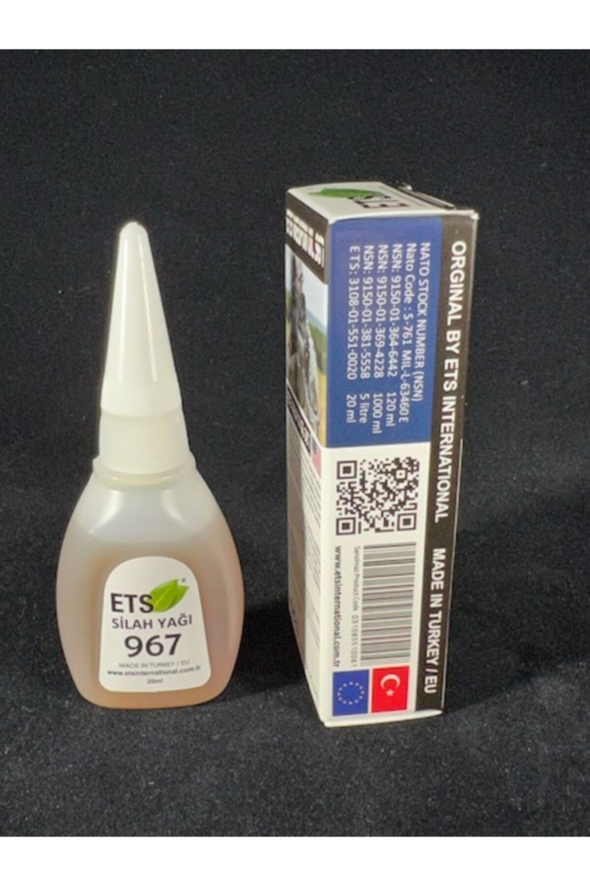 ETS Silah Temizlik Ve Bakım Yağı 967 Clp