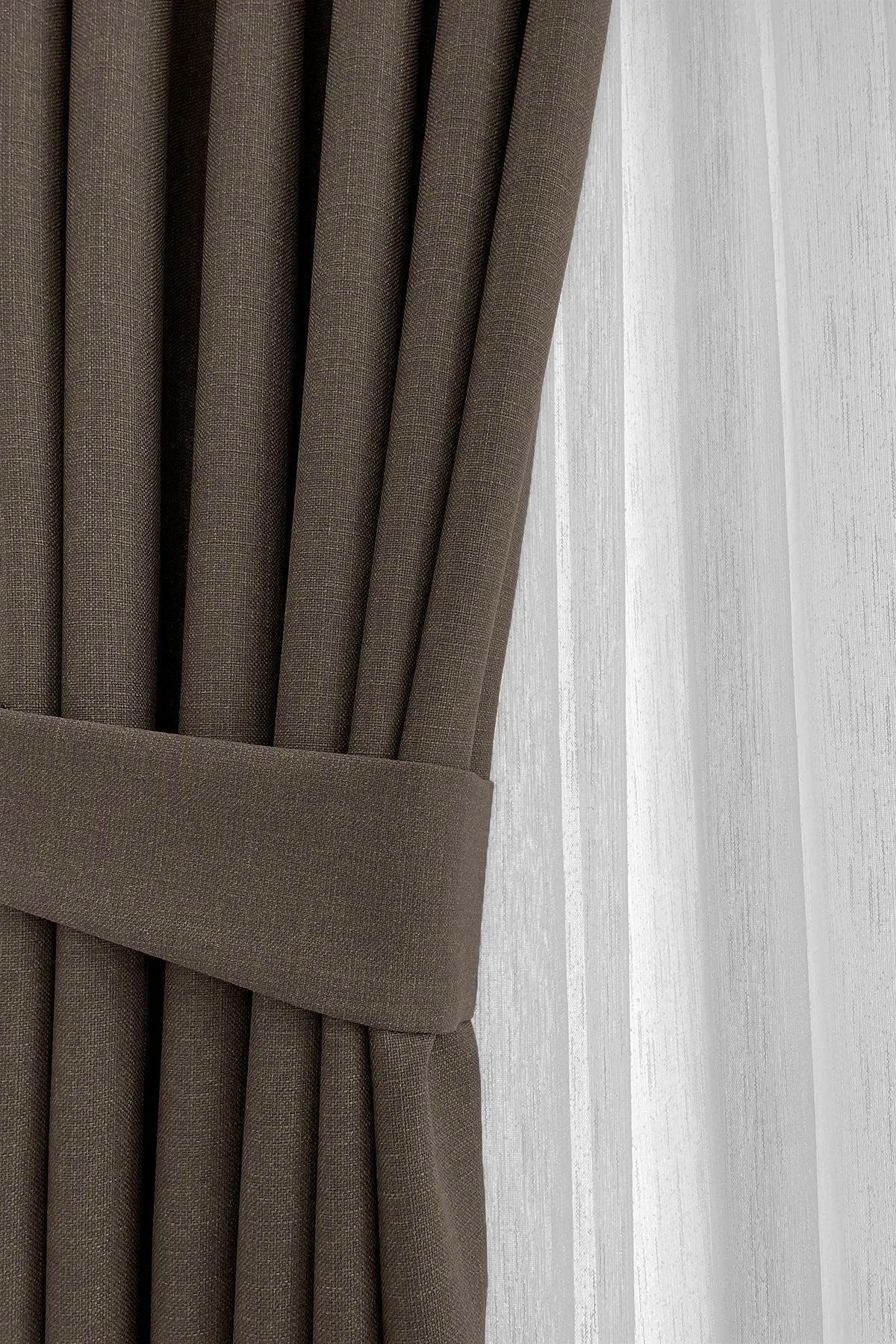 Emes-Luxury Linen Curtain - Background Color, Quality and Comfortable Design 1