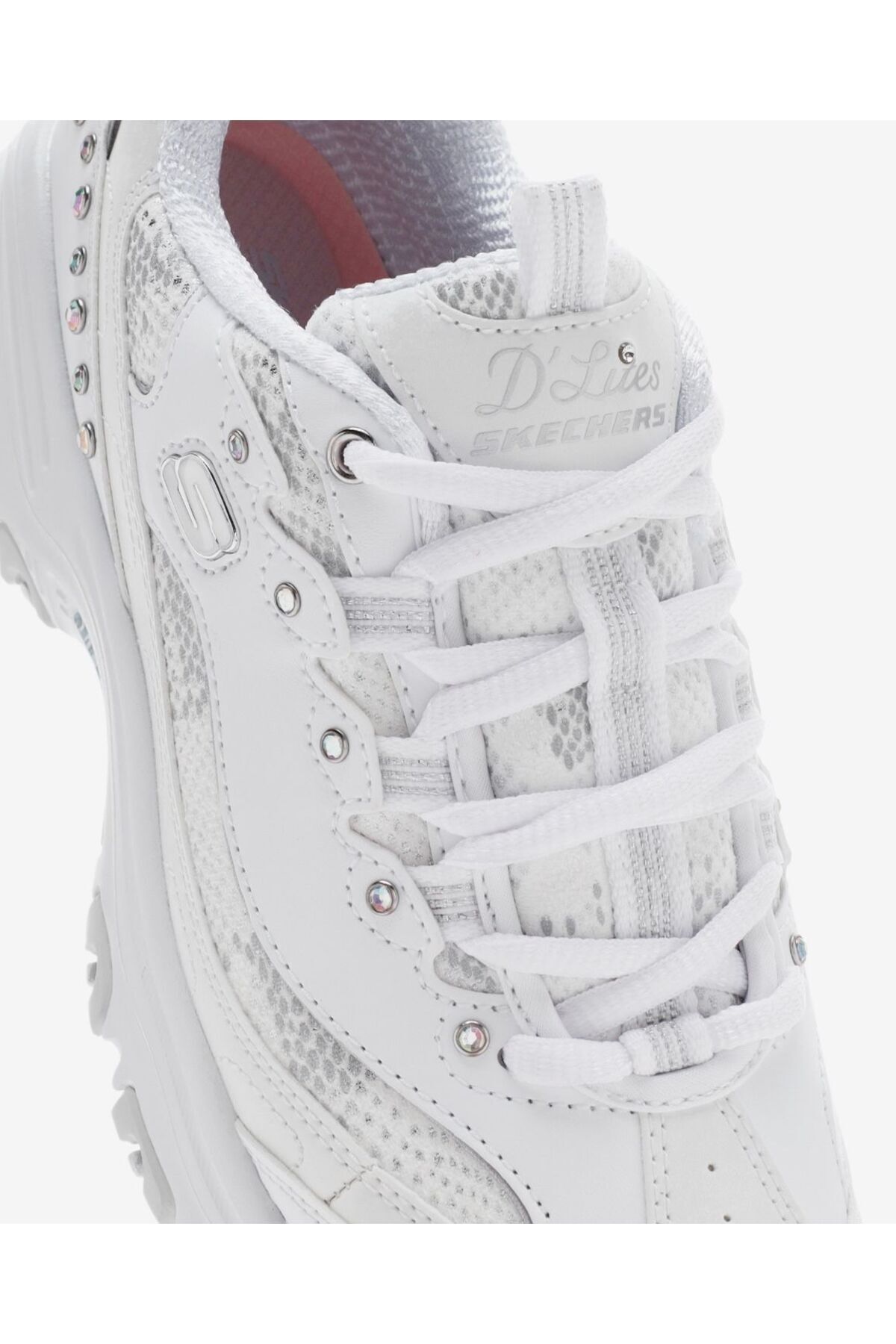 اسنیکر سفید زنانه D 'Lites up Scale Snekers Skechers